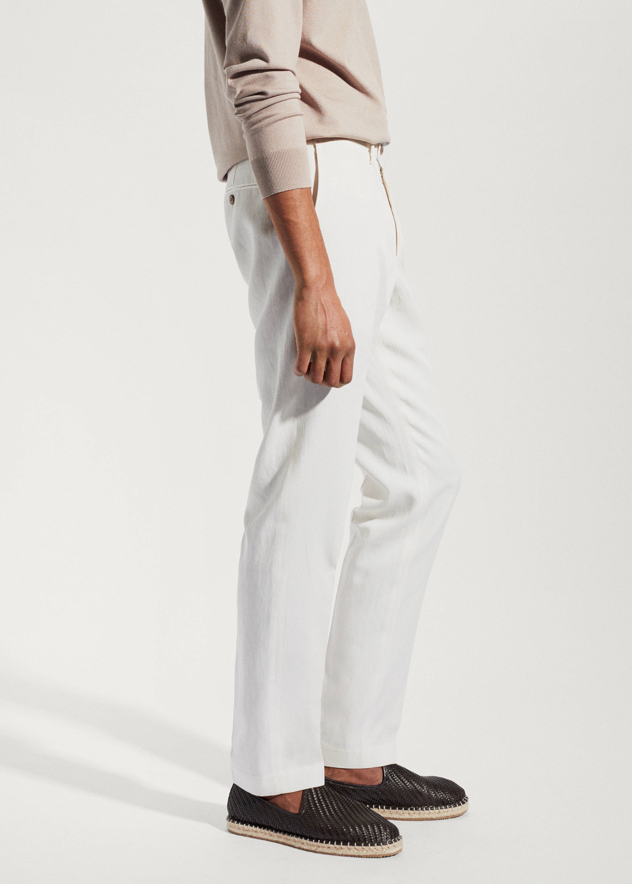 Veste costume 100 % lin - Détail de l'article 4