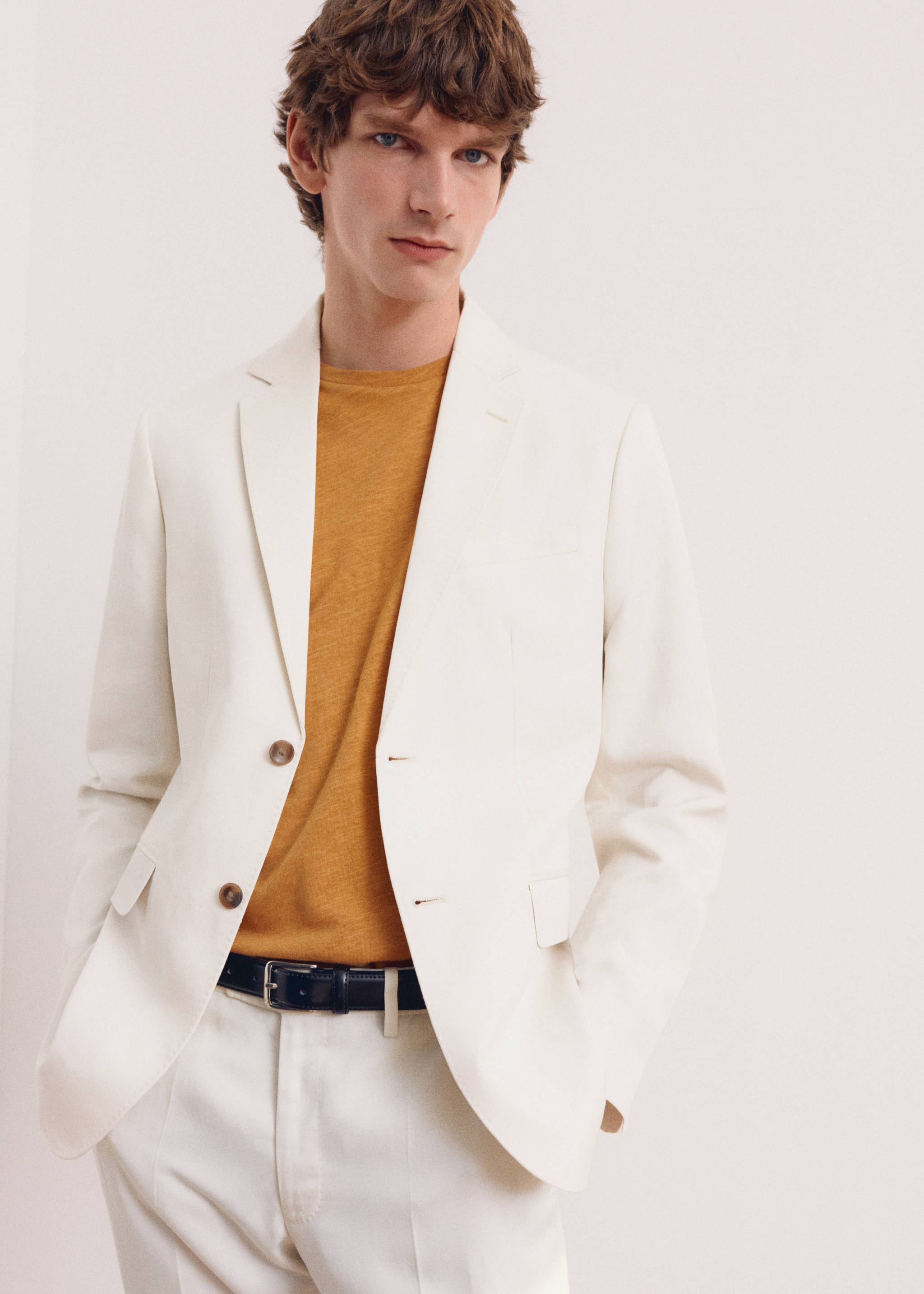 Veste costume 100 % lin - Détail de l'article 6