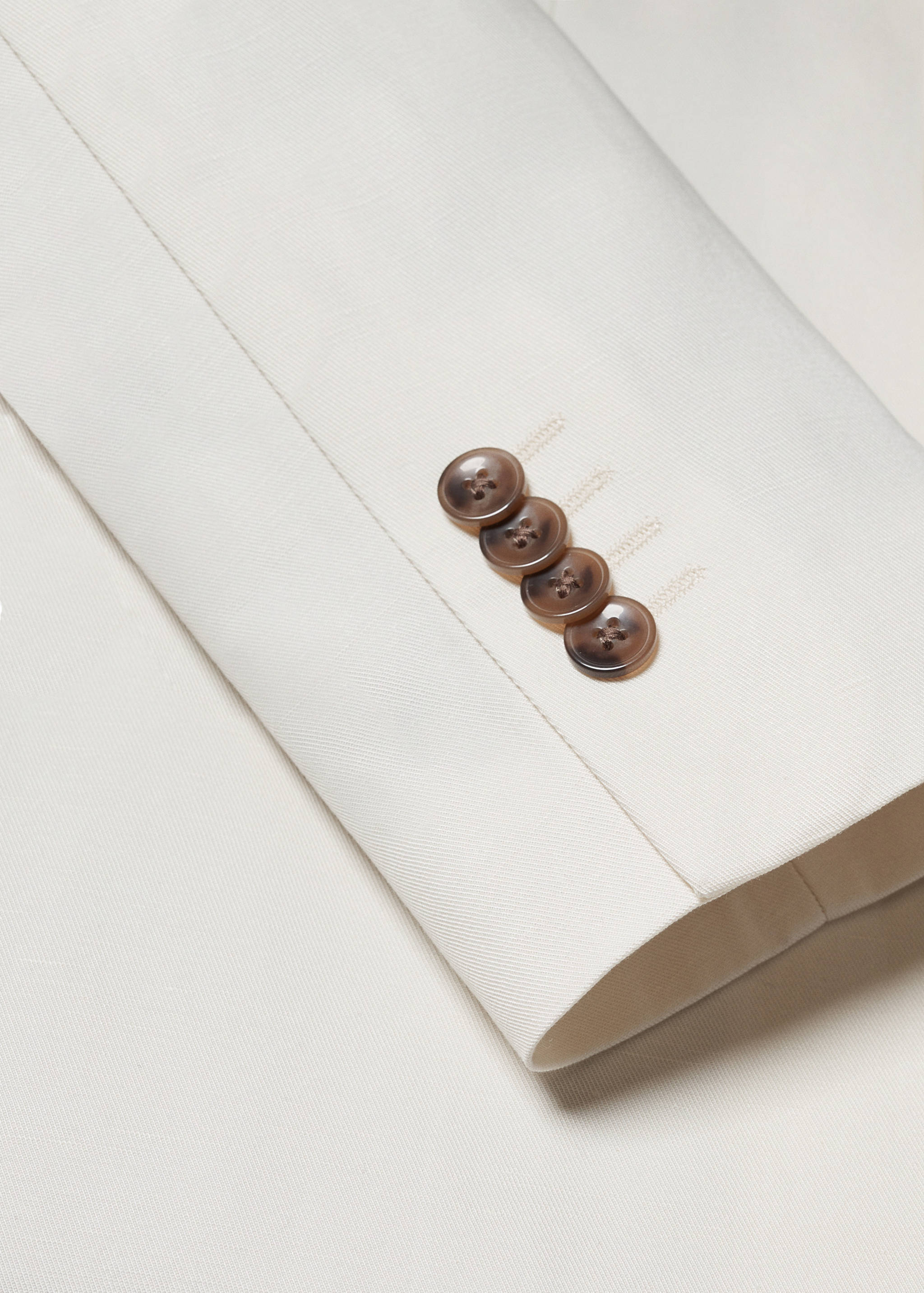 Veste costume 100 % lin - Détail de l'article 8