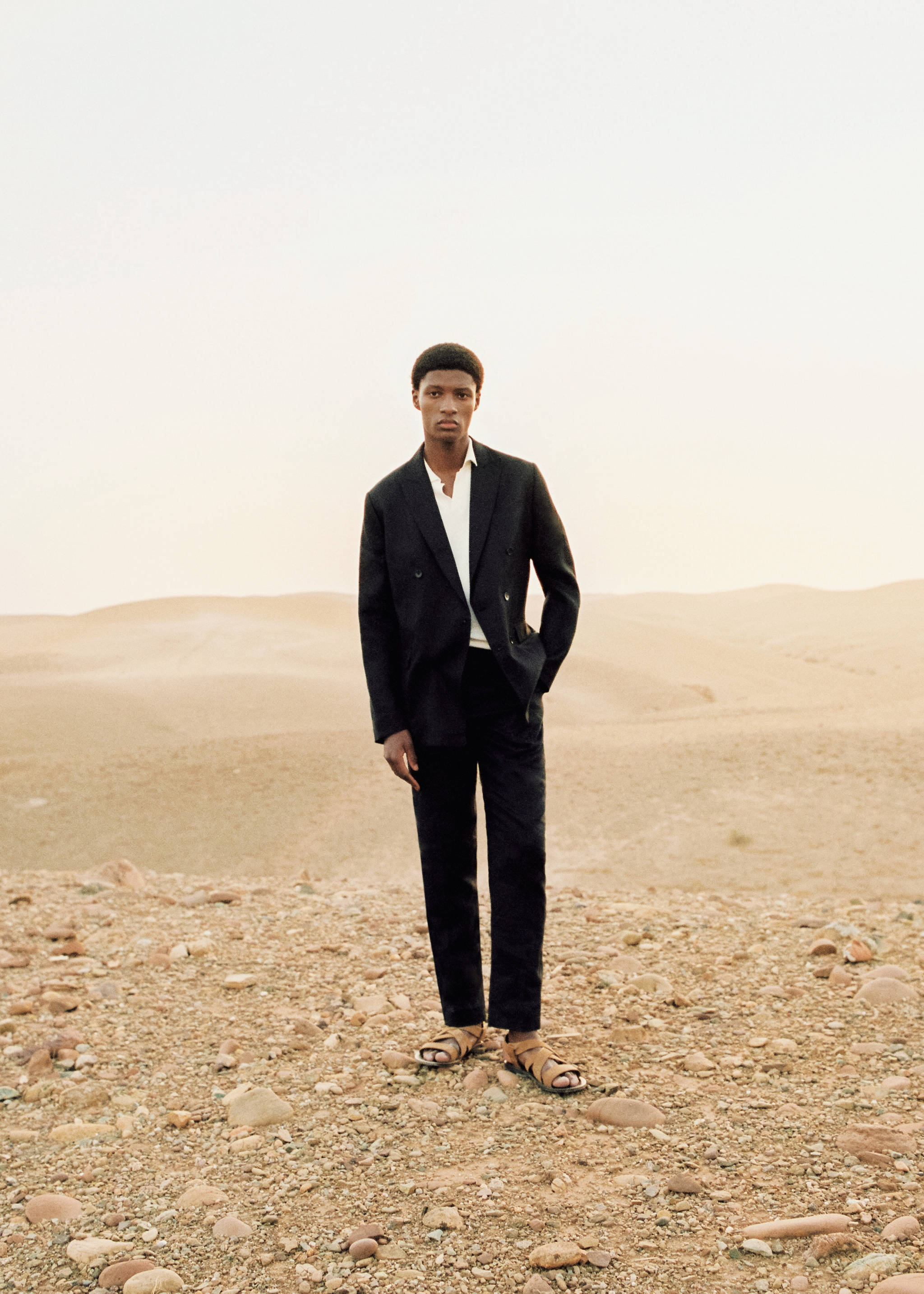 100% linen suit pants - Details of the article 5