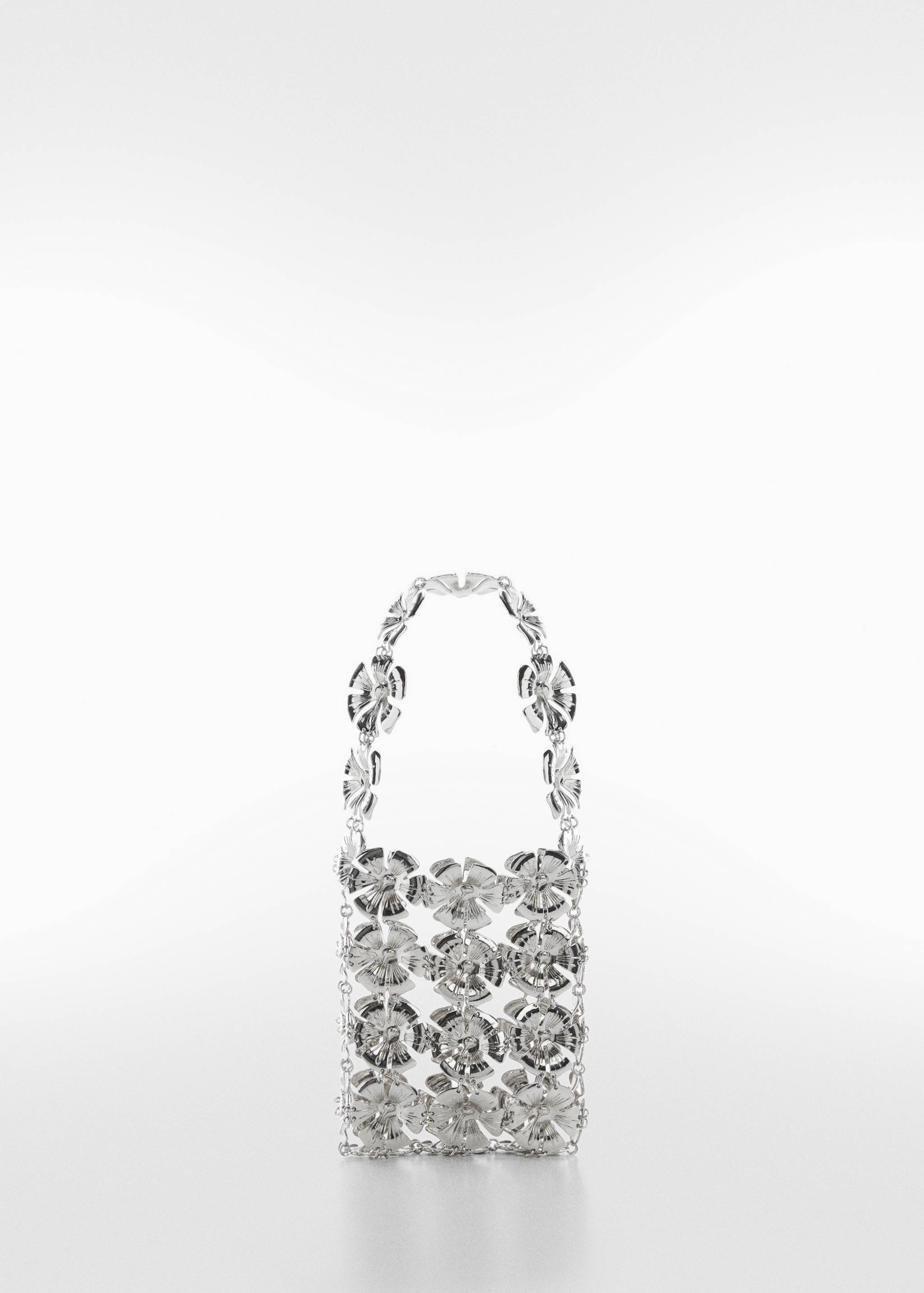 Kabelka s kovovými květy - Zboží bez modelu