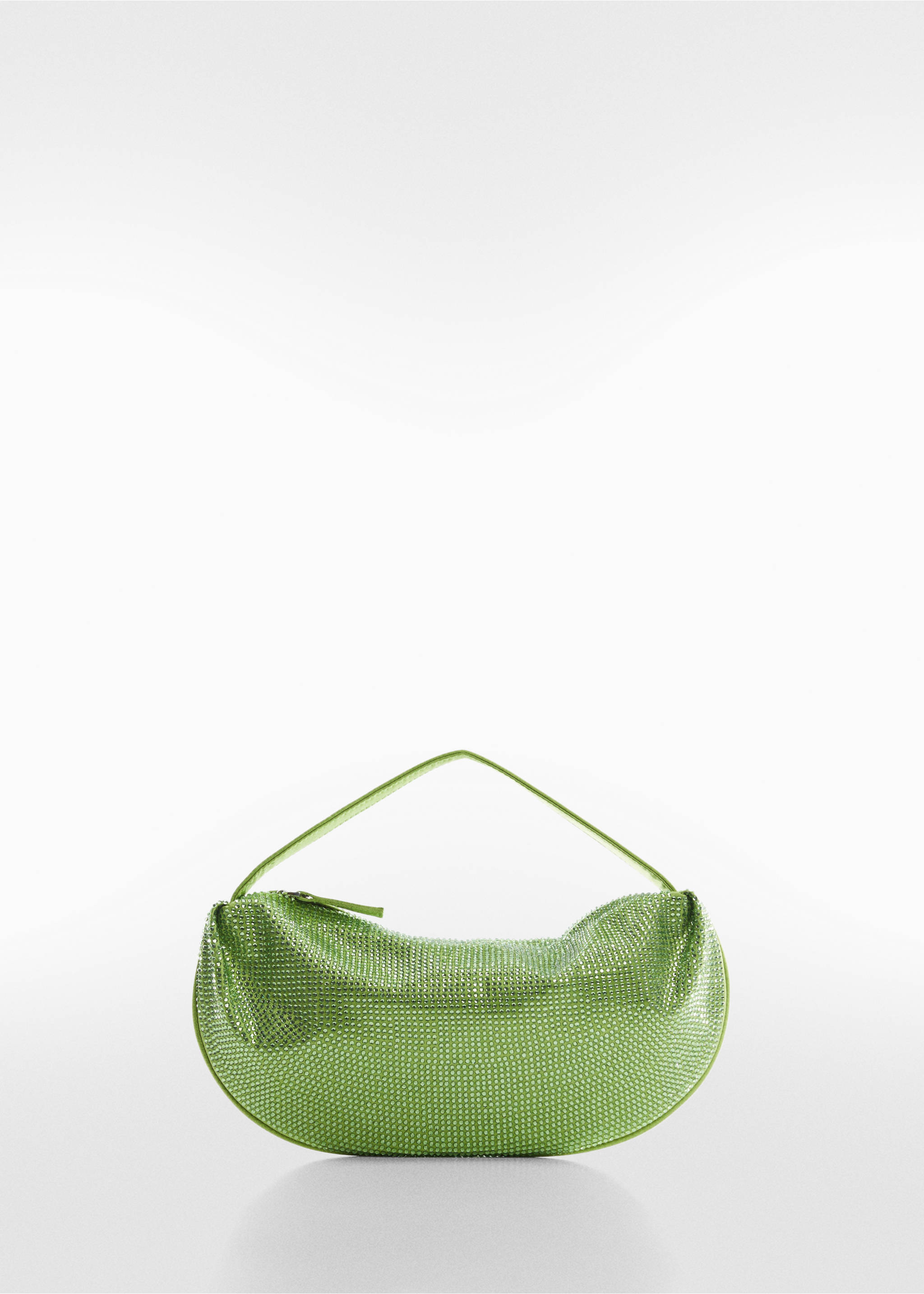 Crystal shoulder bag - Article without model, Lime. Ref: 57030040-00.