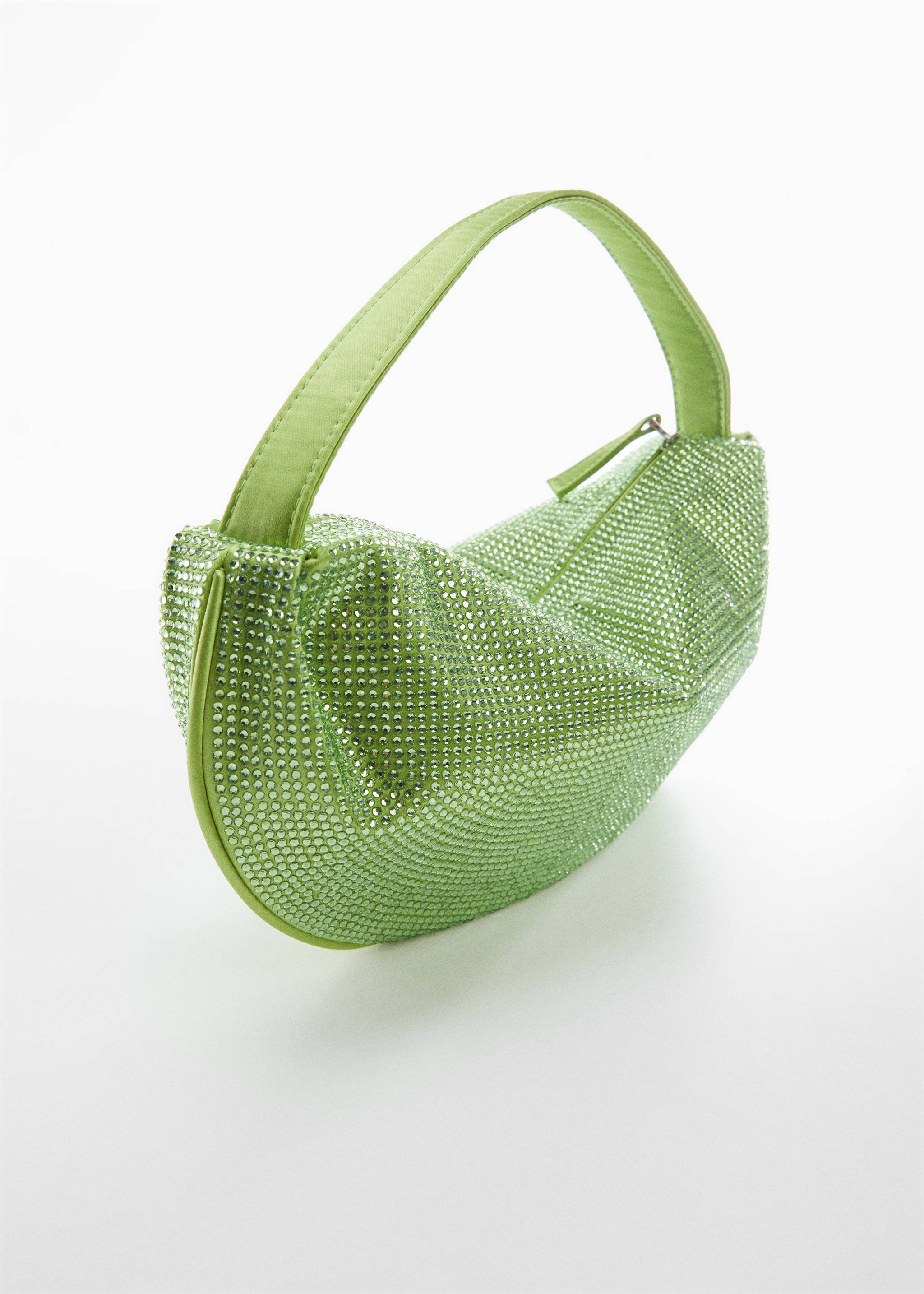 Crystal shoulder bag - Medium plane, Lime. Ref: 57030040-00.