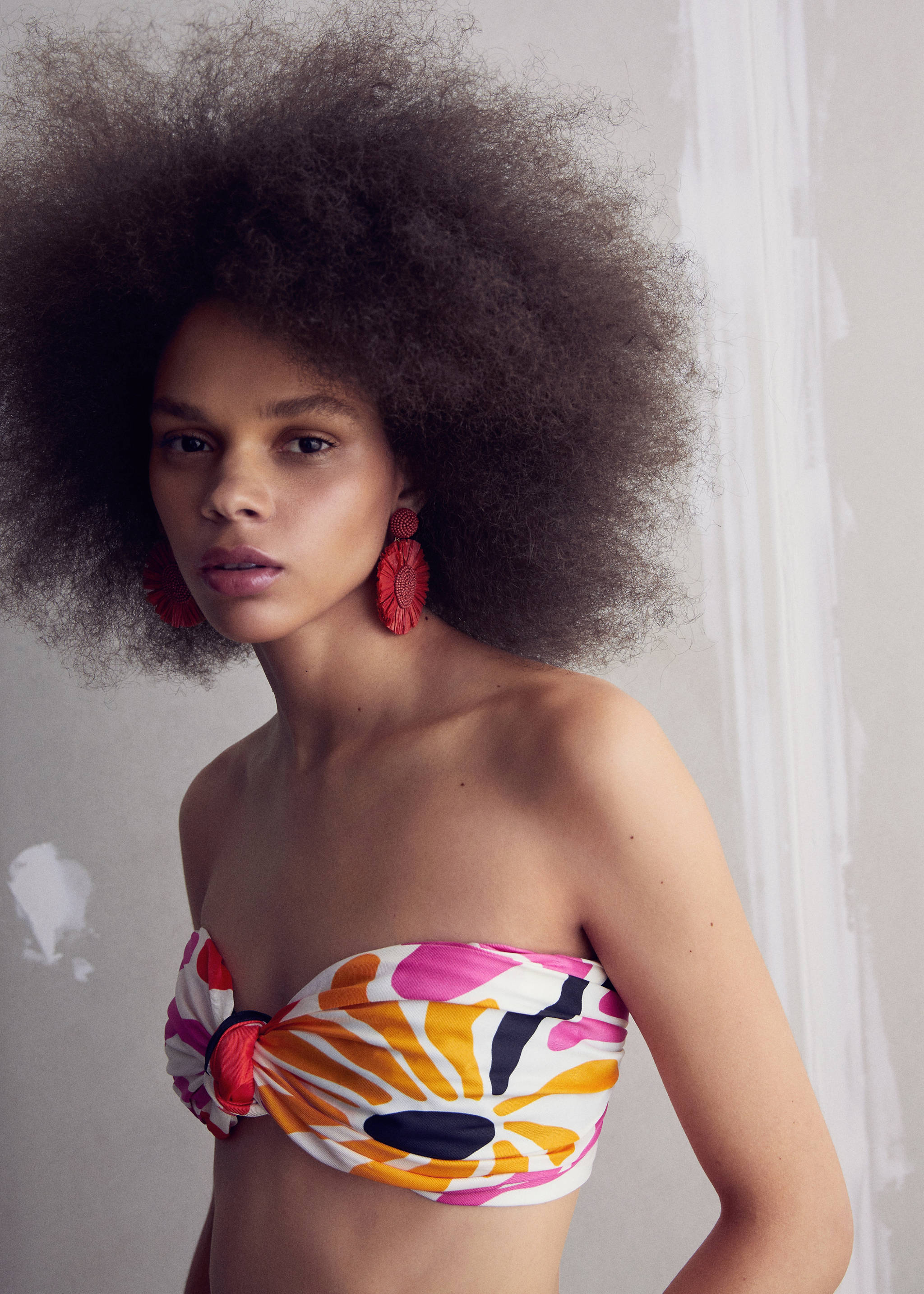 Halstuch mit Blumenmuster - Allgemeine Ansicht