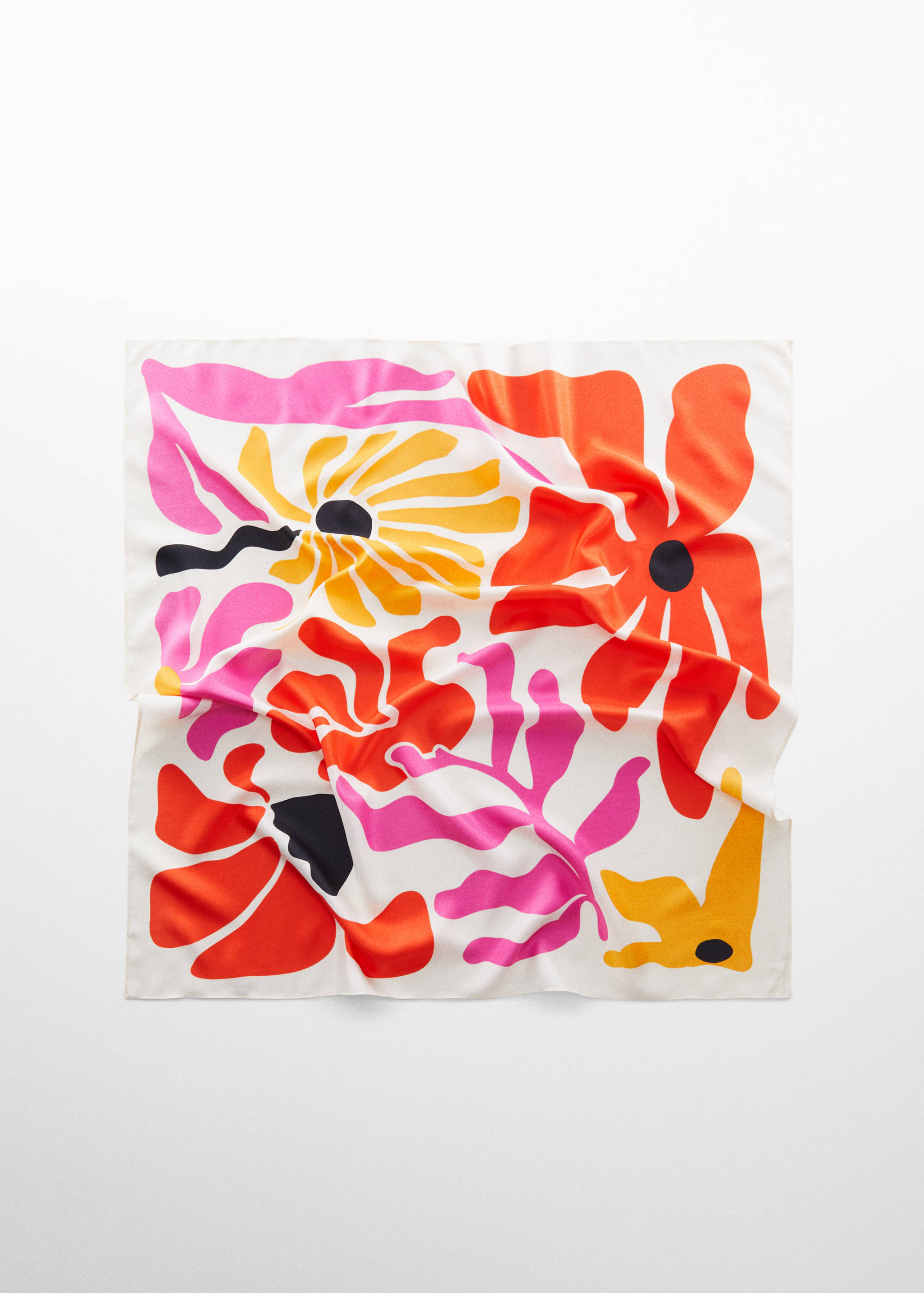 Halstuch mit Blumenmuster - Artikel ohne Model