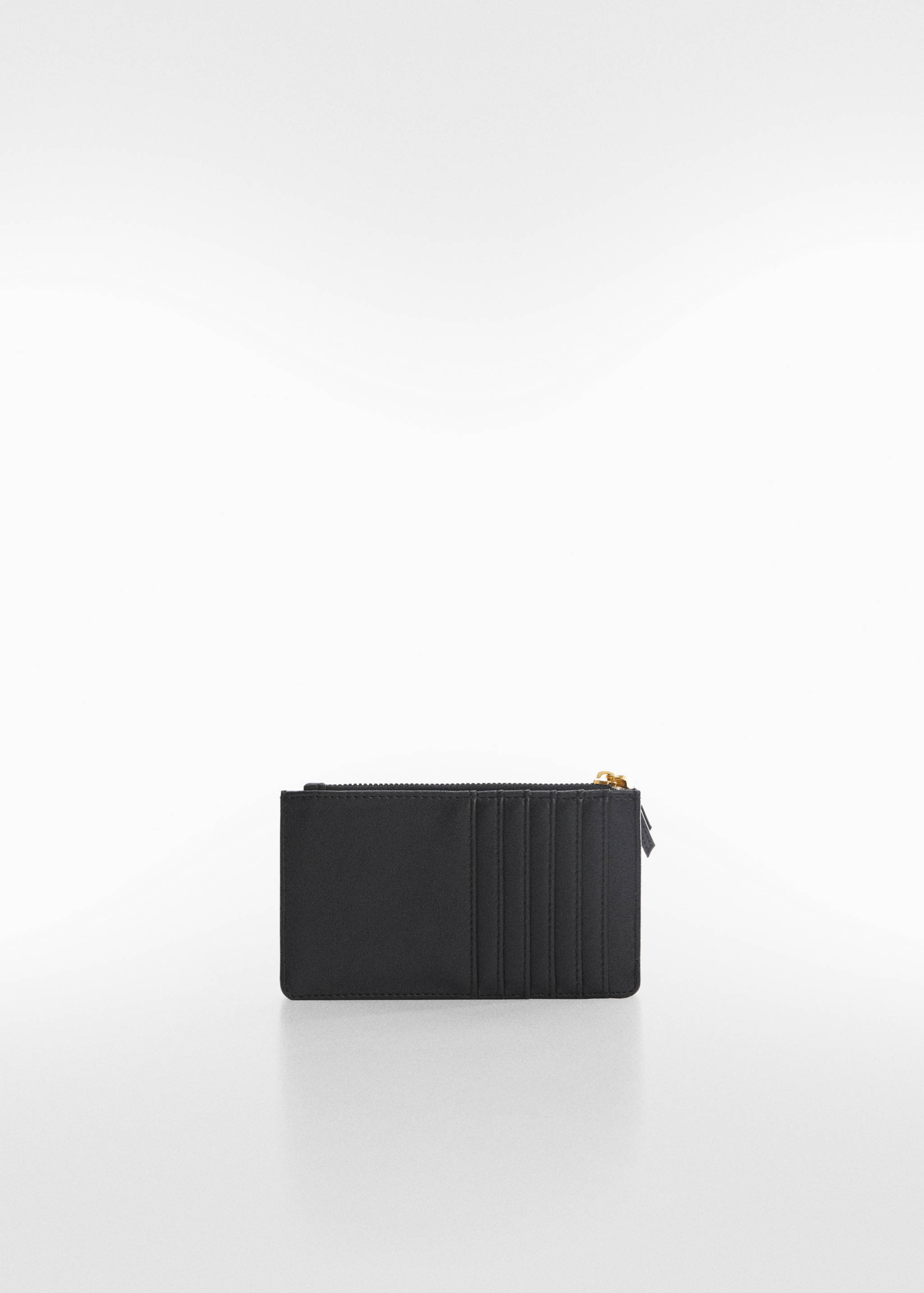 Quilted cardholder with logo - Details of the article 2