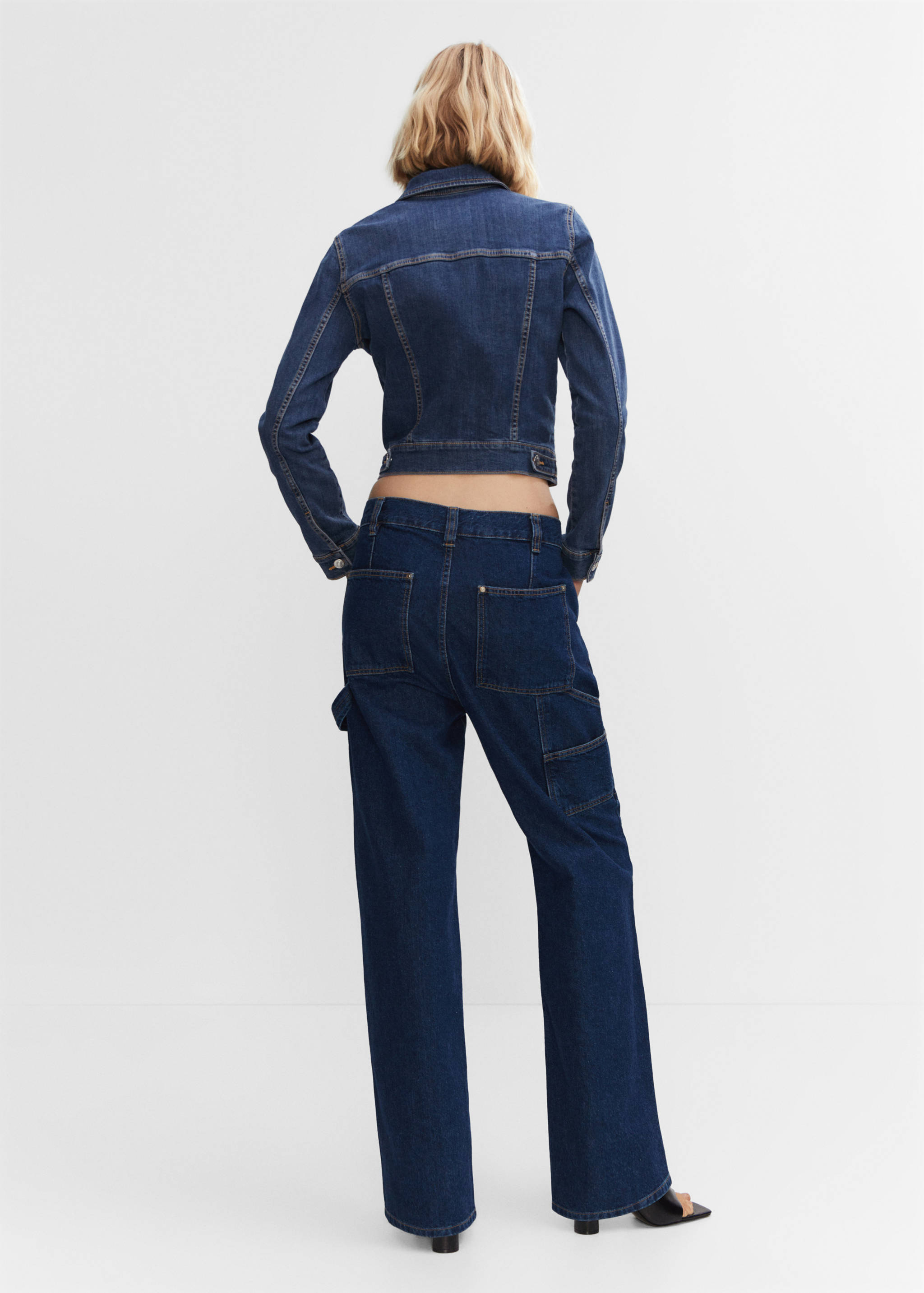 Blouson jean poches - Verso de l’article