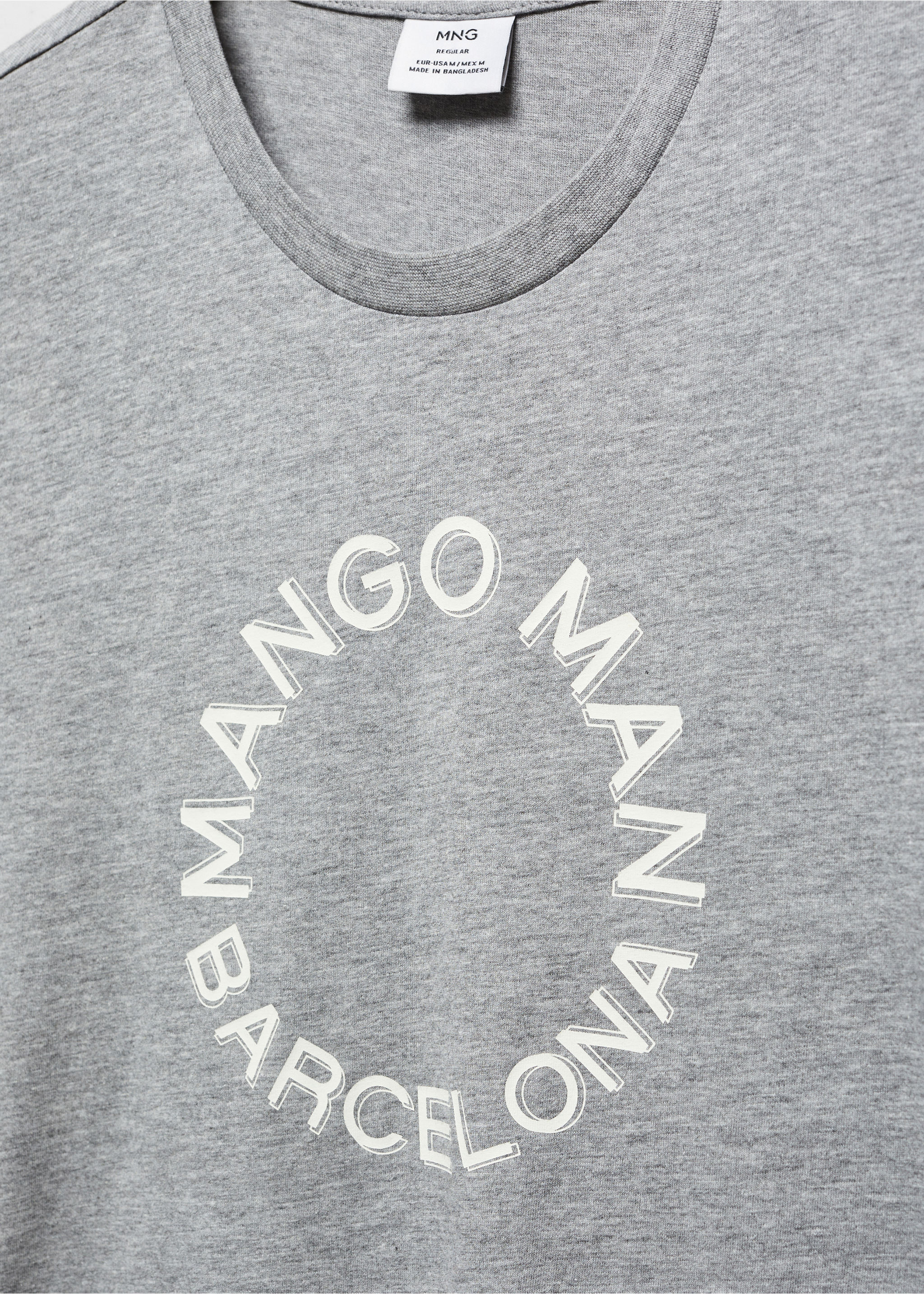 100% cotton t-shirt with logo - Details of the article 8