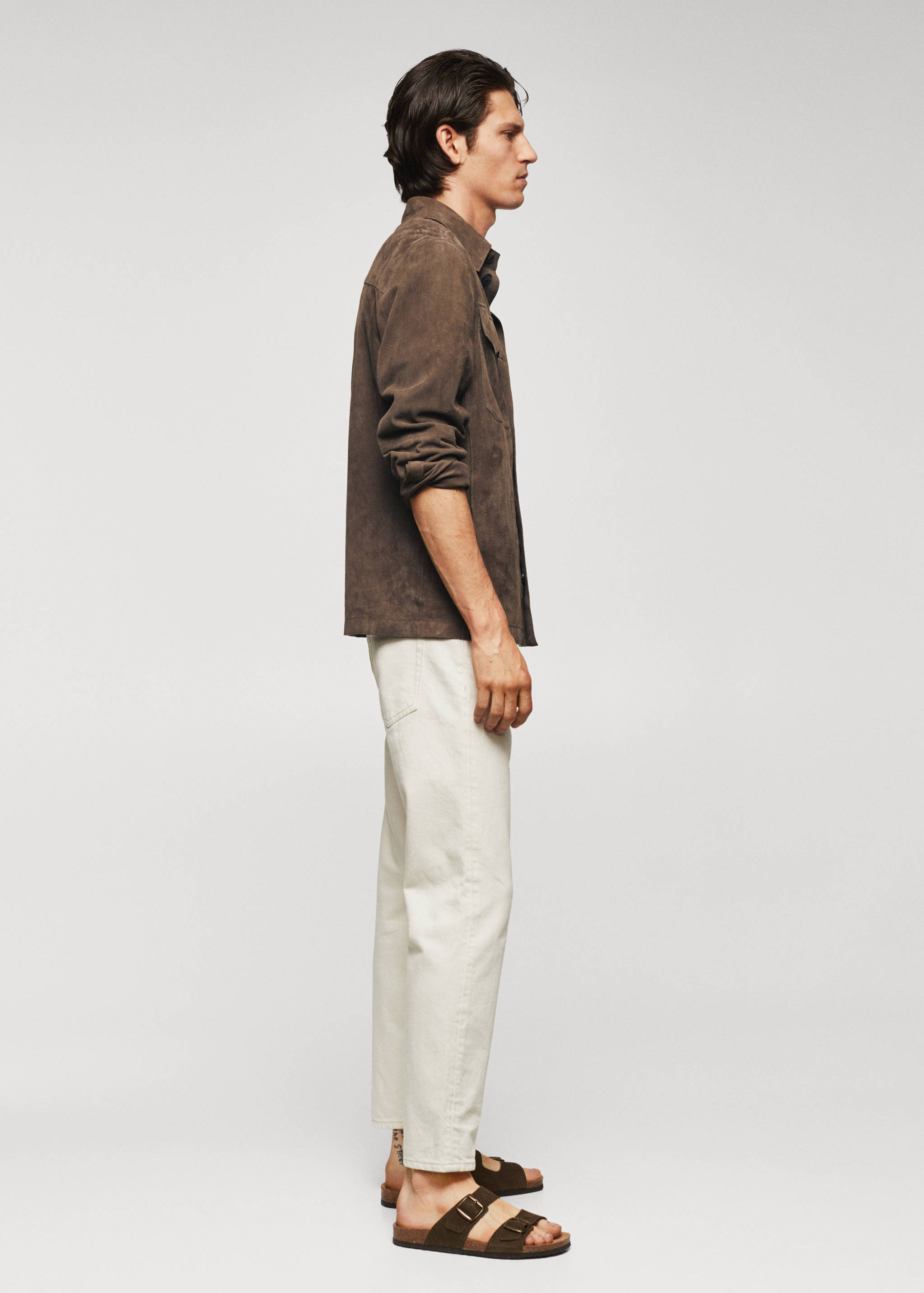 Geacă din piele întoarsă 100 % - Detaliu al articolului 2