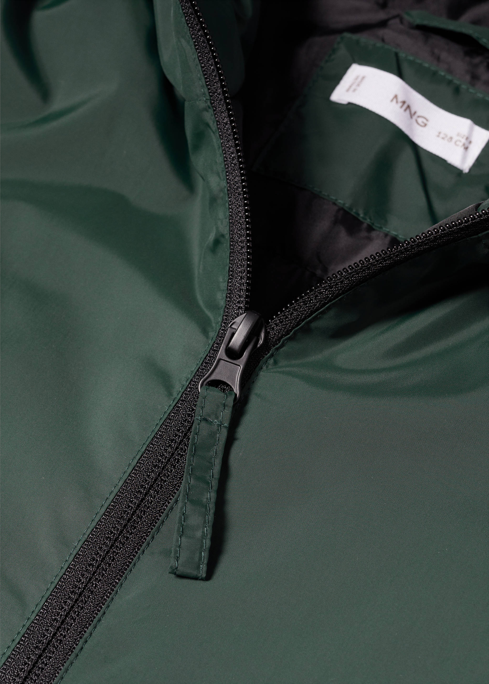 Prošívaný anorak s kapucí - Detail zboží 8