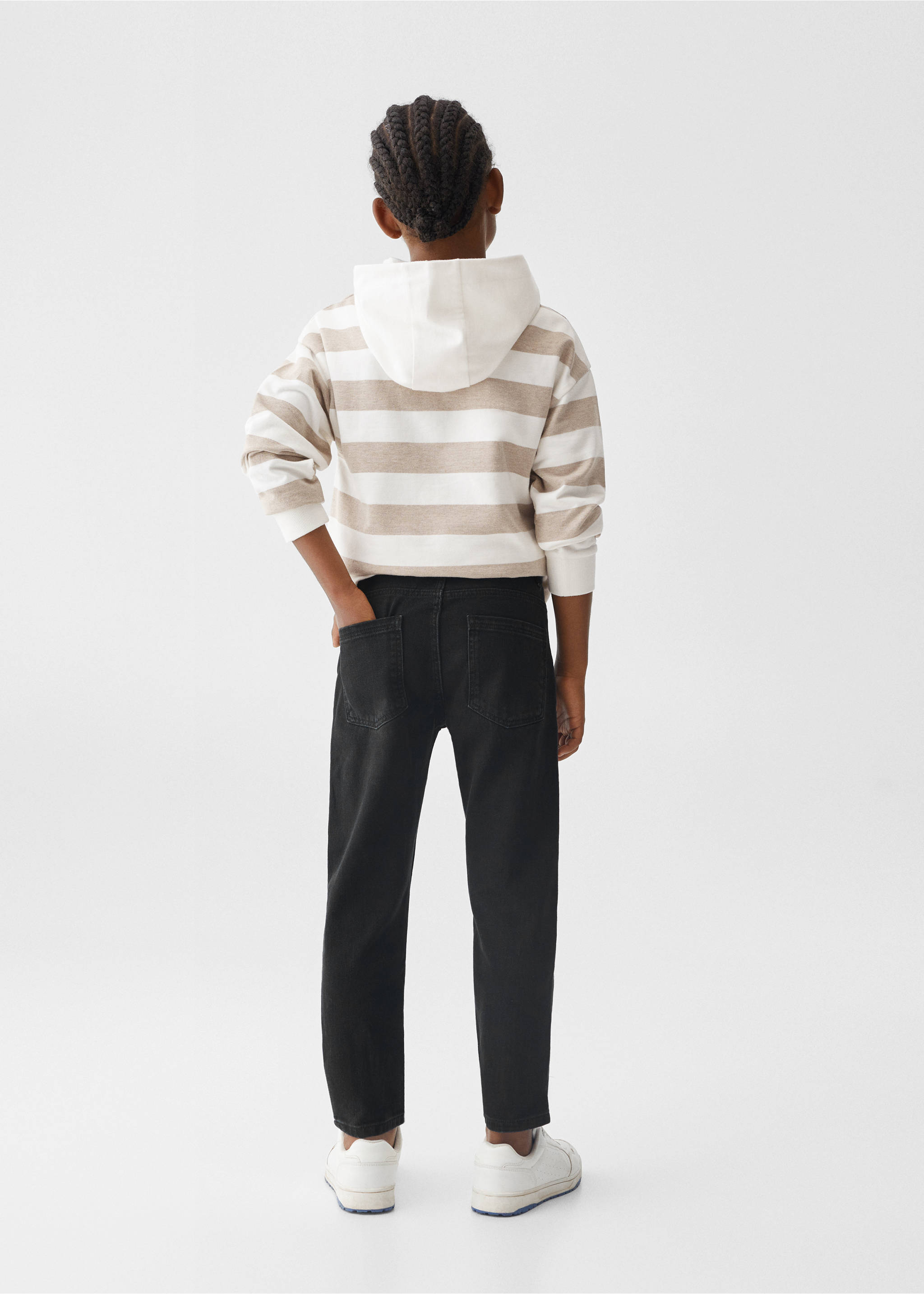 Texans regular fit - Revers de l'article, Black denim. Ref: 57032516-00.