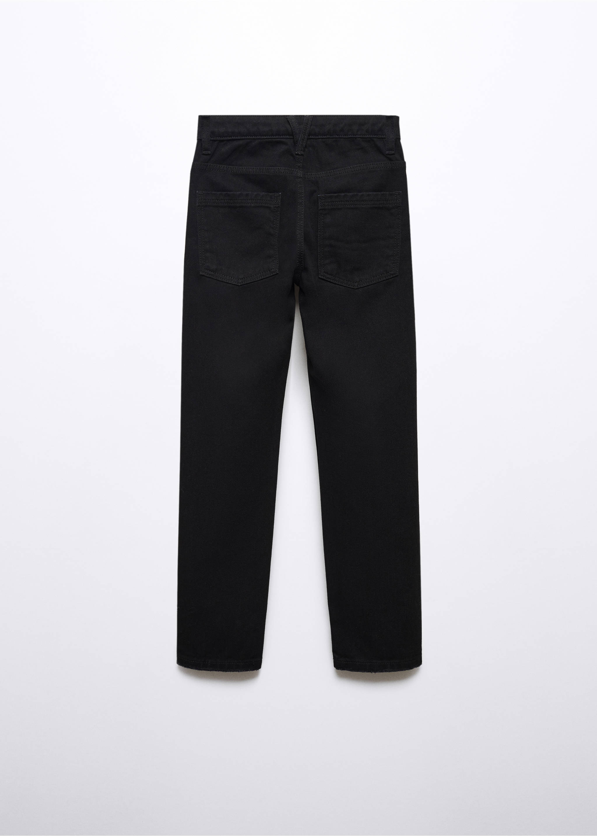 Texans regular fit - Revers de l'article, Black denim. Ref: 57032516-00.