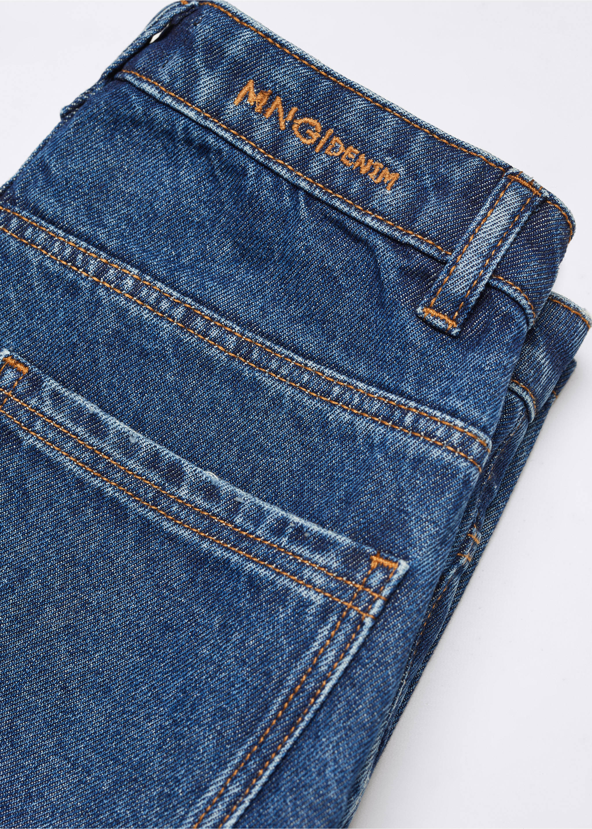 Jeans regular fit - Detaljer om artikeln 8, Mörkblå. Ref: 57032516-00.
