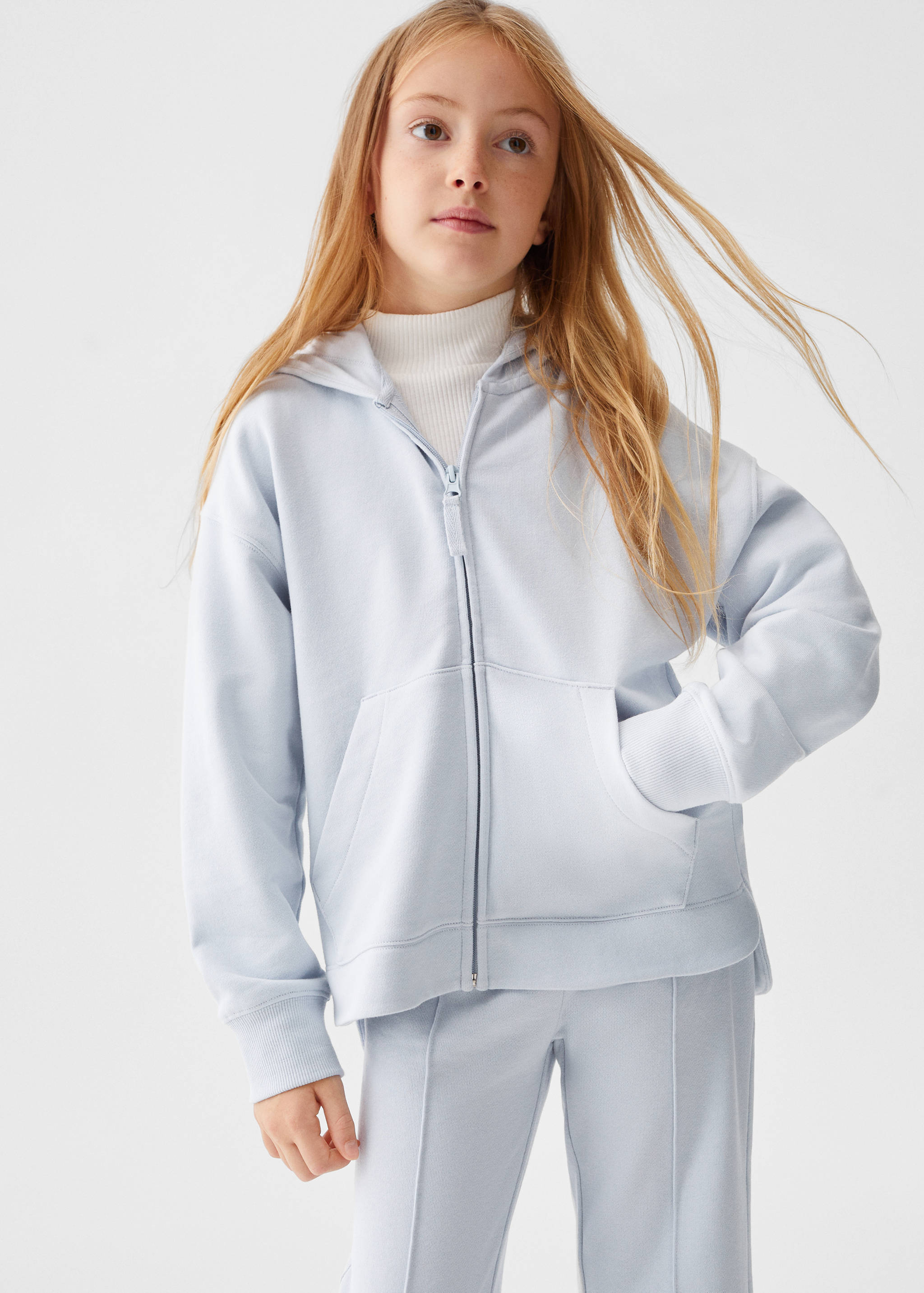 Zipped hoodie - Medium plane