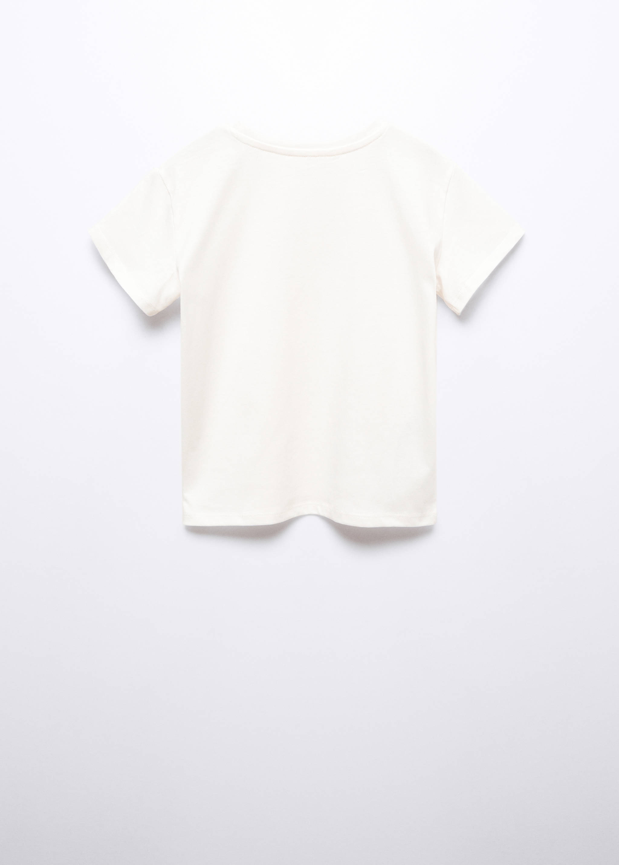 Samarreta missatge estampat - Revers de l'article