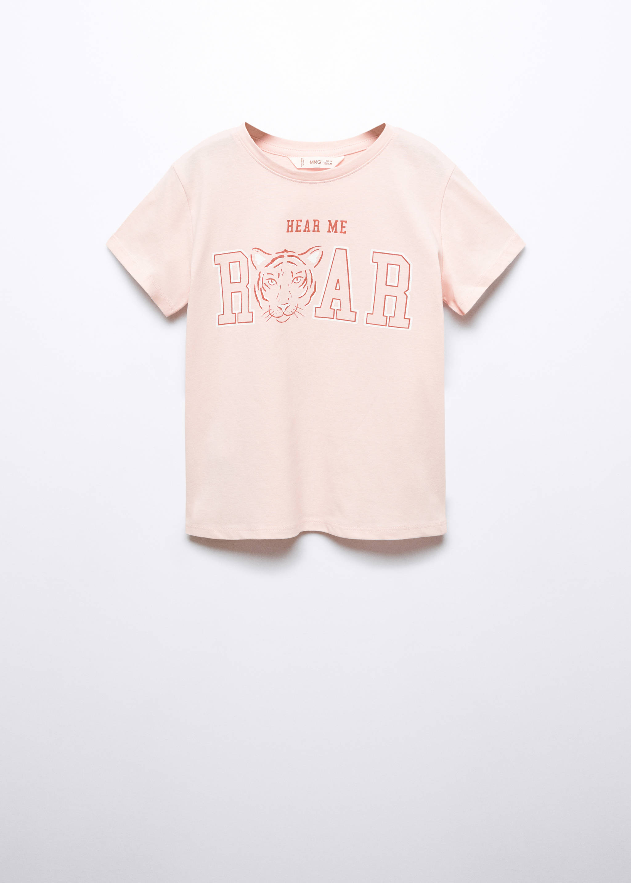Printed message T-shirt - Article without model