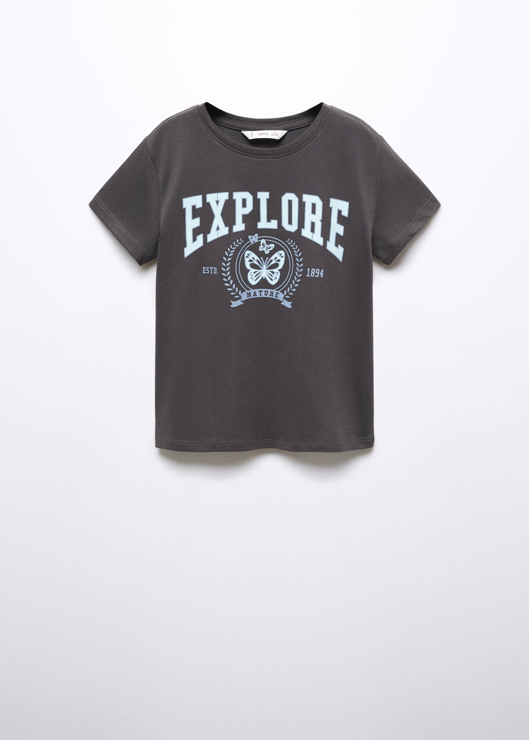 Printed message T-shirt - Article without model