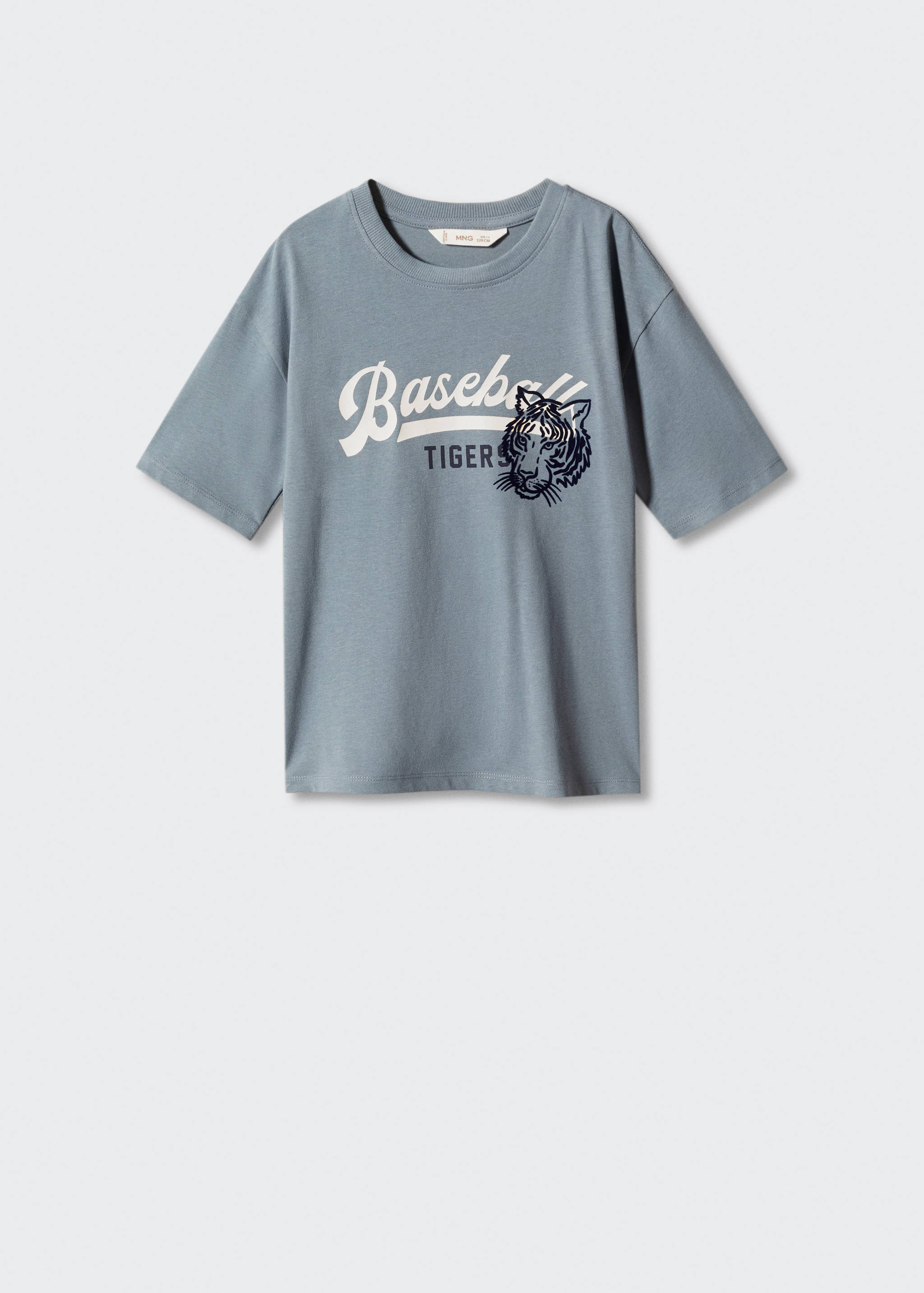 Printed cotton-blend T-shirt - Article without model