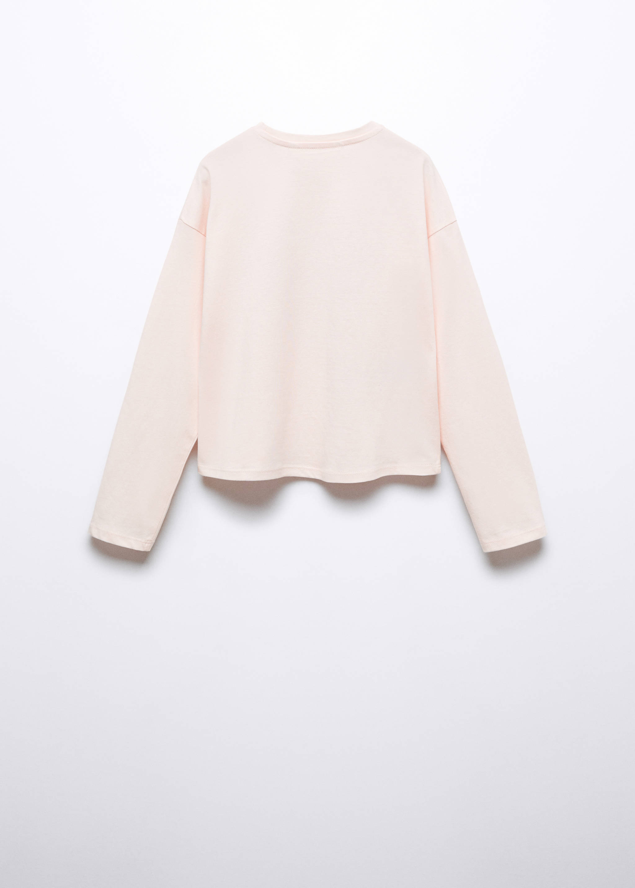 Camiseta manga larga estampada - Reverso del artículo