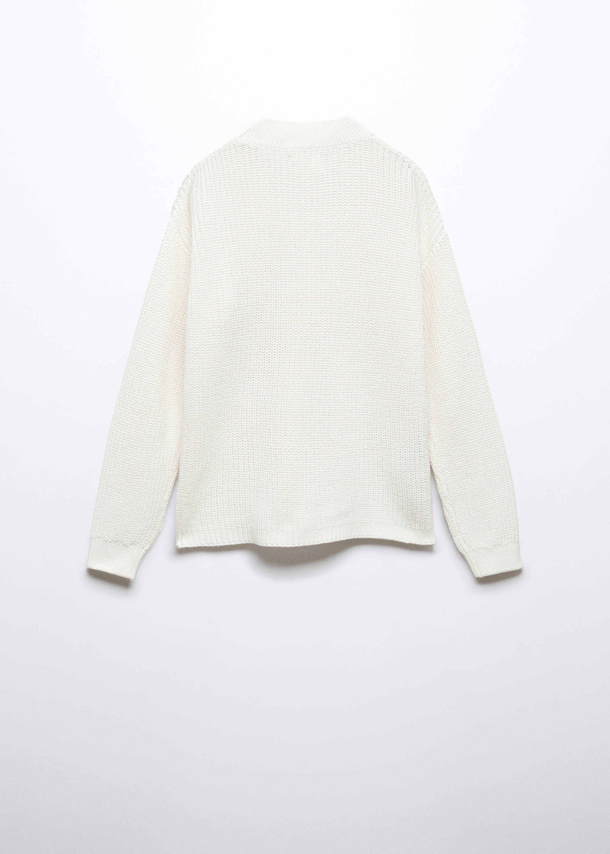 Strickpullover aus Baumwolle - Rückseite des Artikels