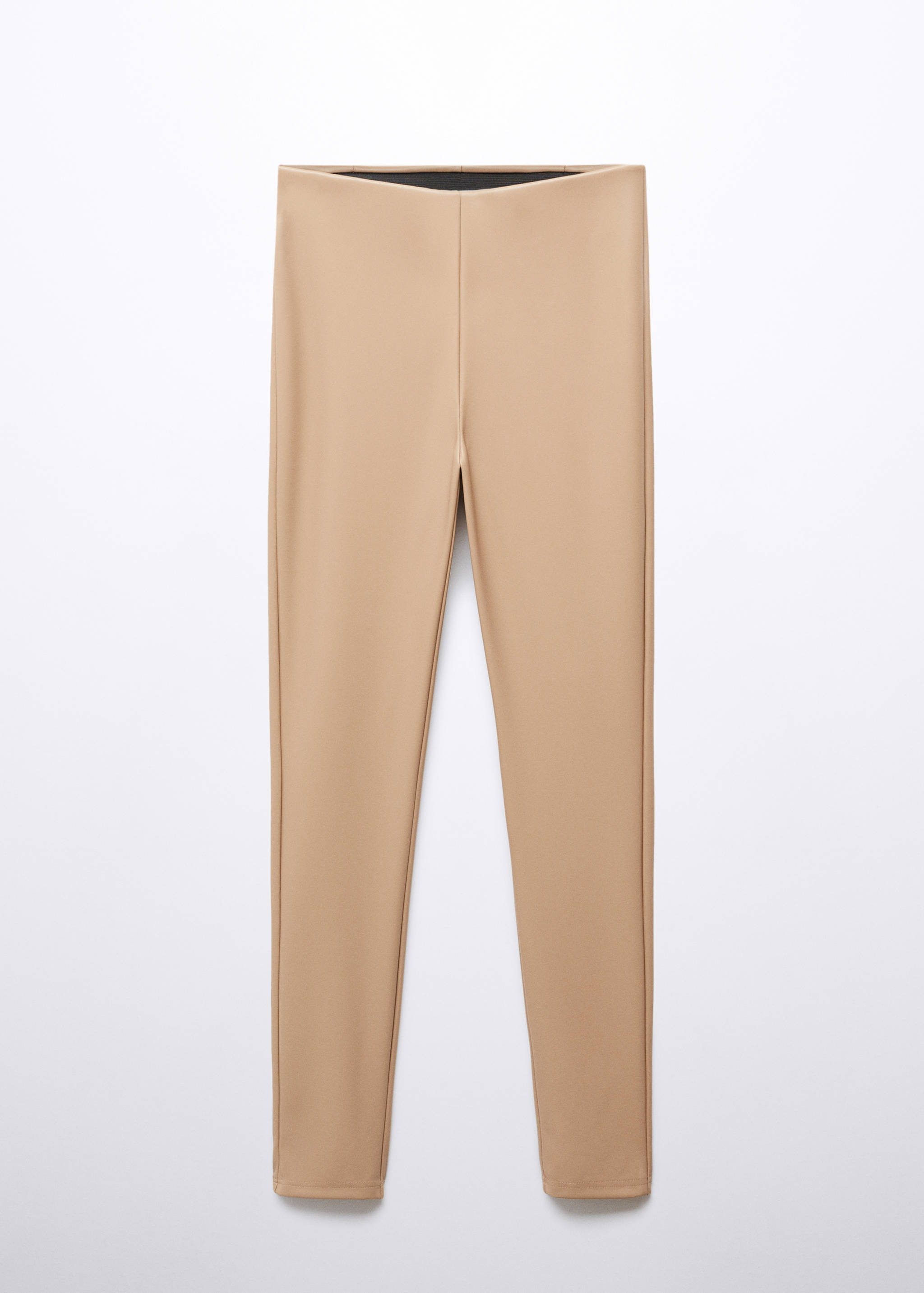 Faux-leather leggings - Article without model