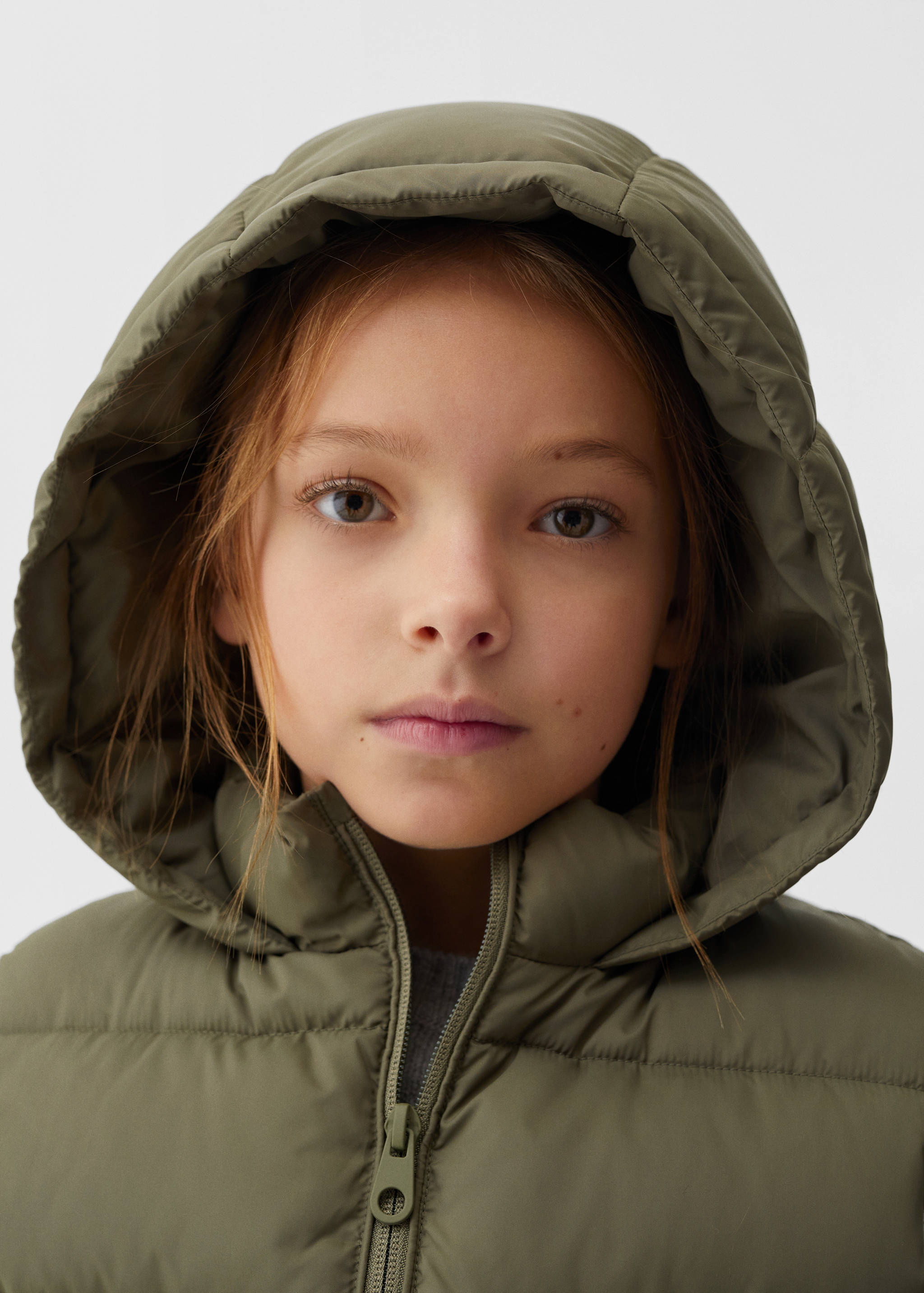 Long puffer vest - Details of the article 1