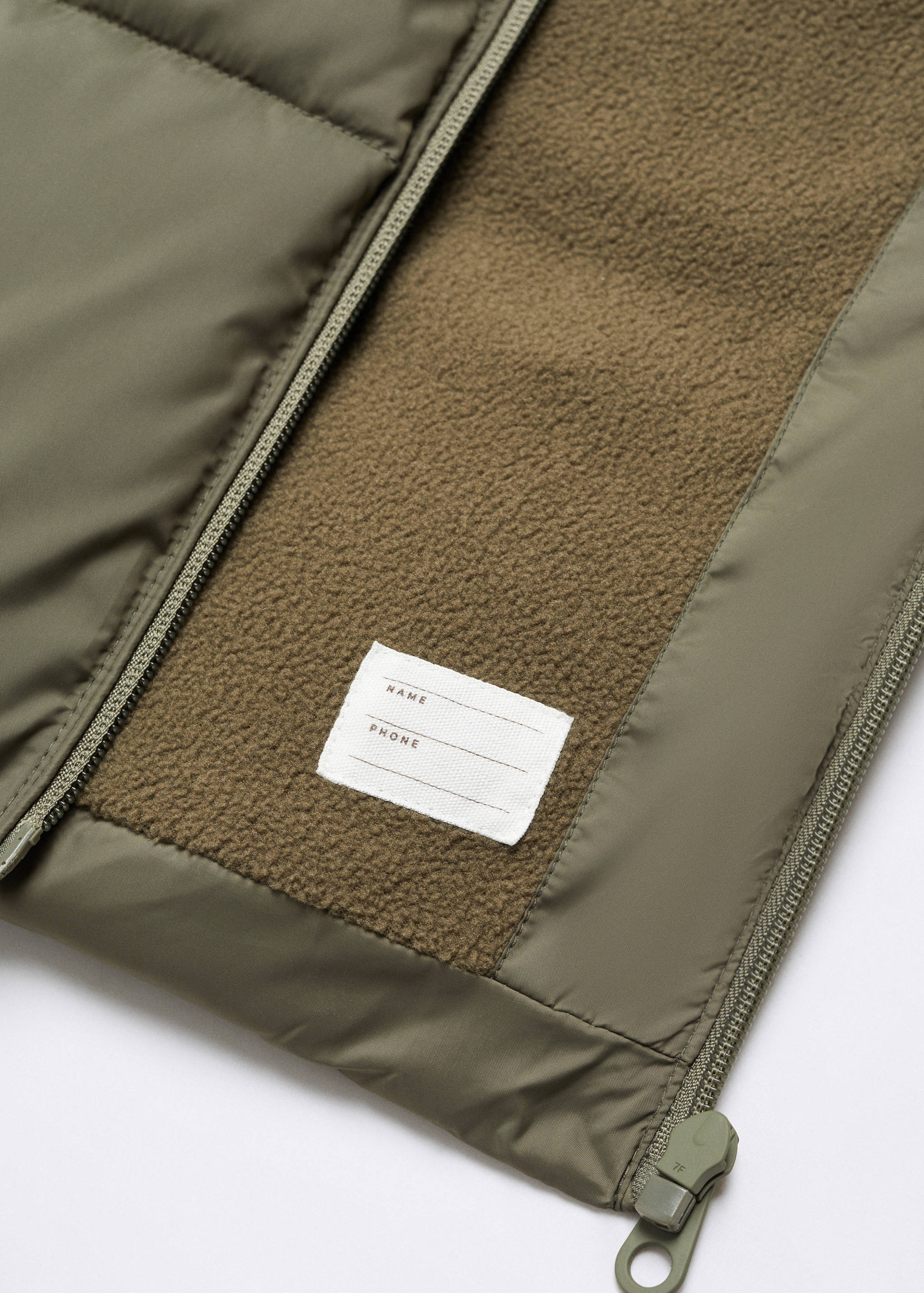 Long puffer vest - Details of the article 8