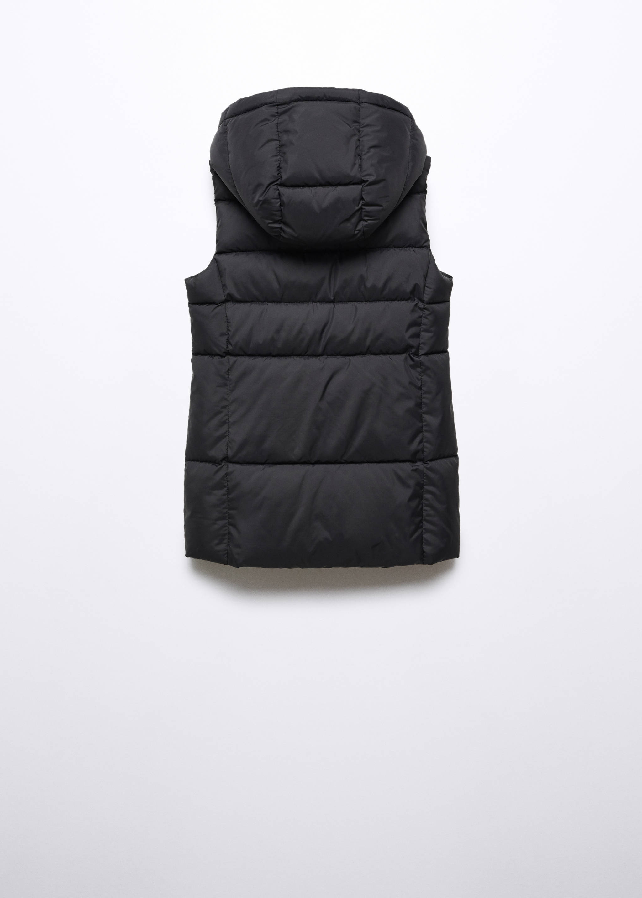 Long puffer vest - Reverse of the article