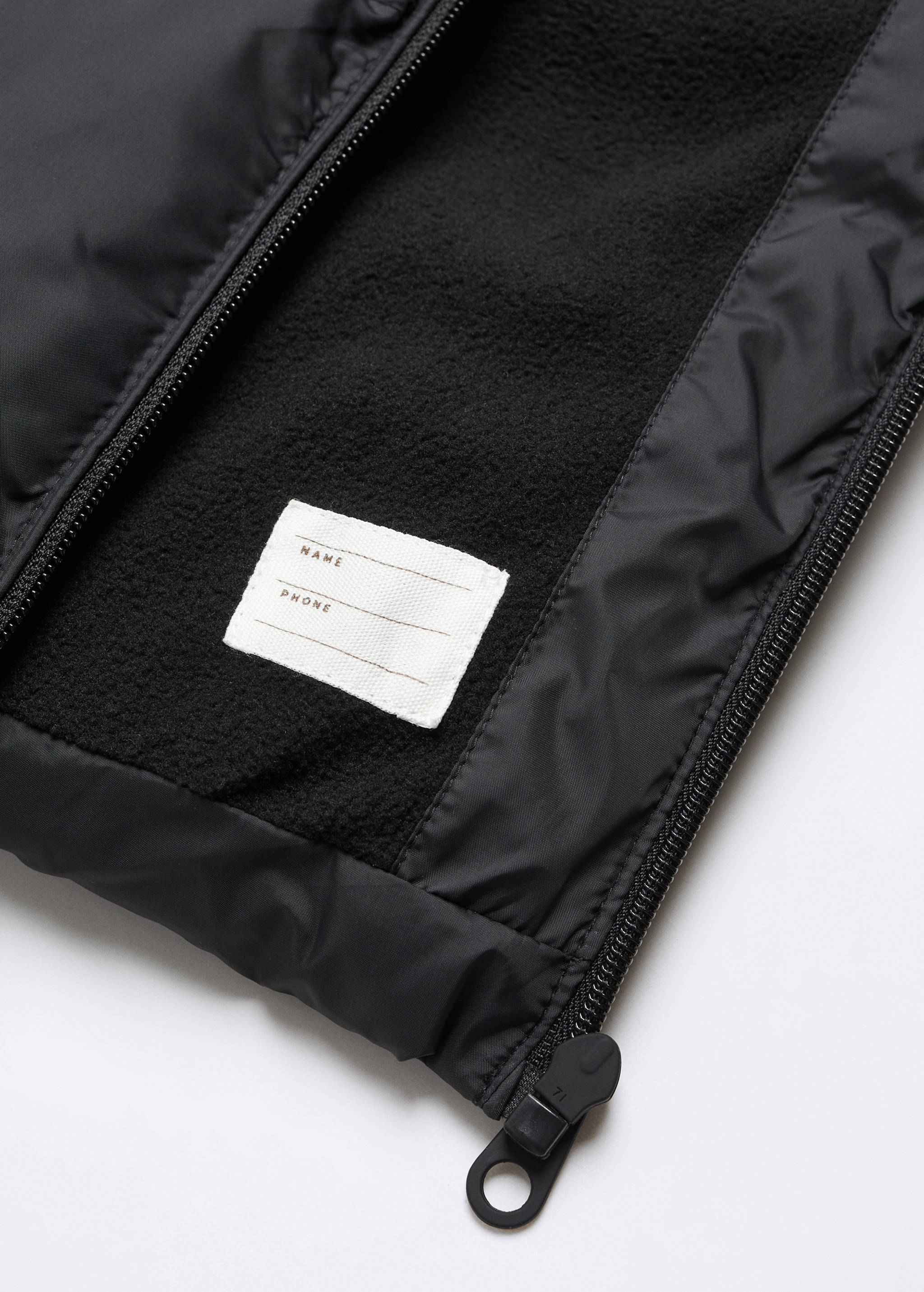 Long puffer vest - Details of the article 8