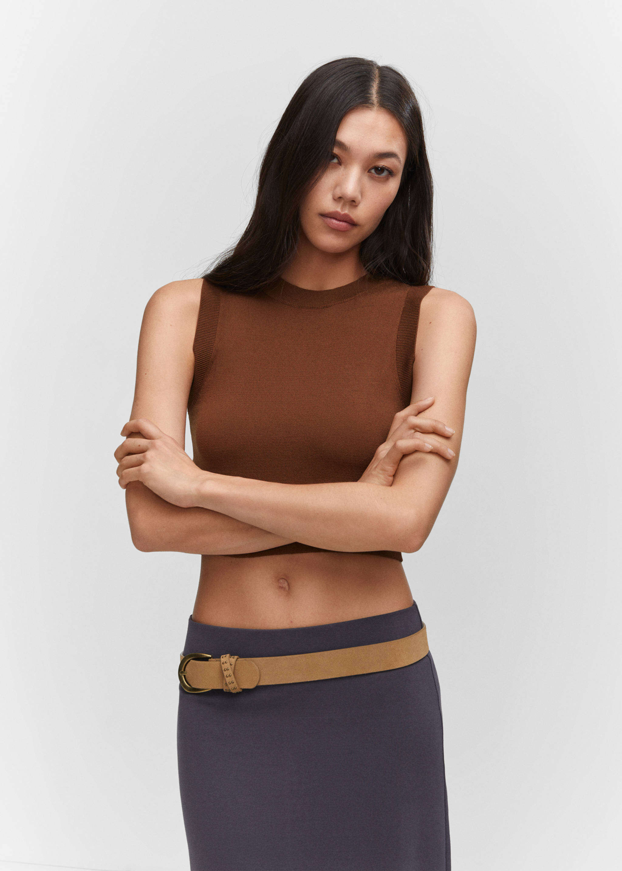 Top crop coll halter - Pla mig