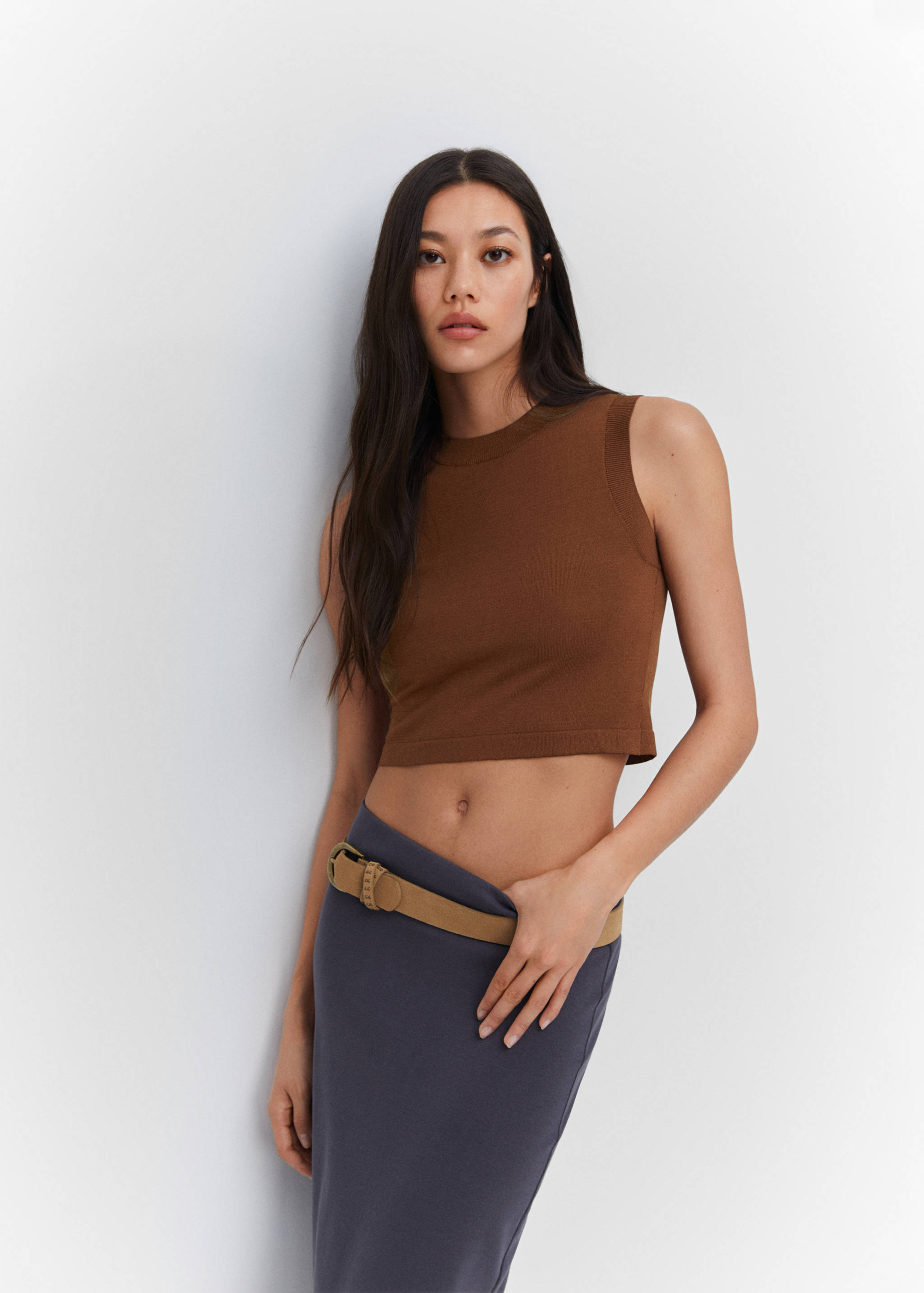 Top crop coll halter - Detall de l'article 2