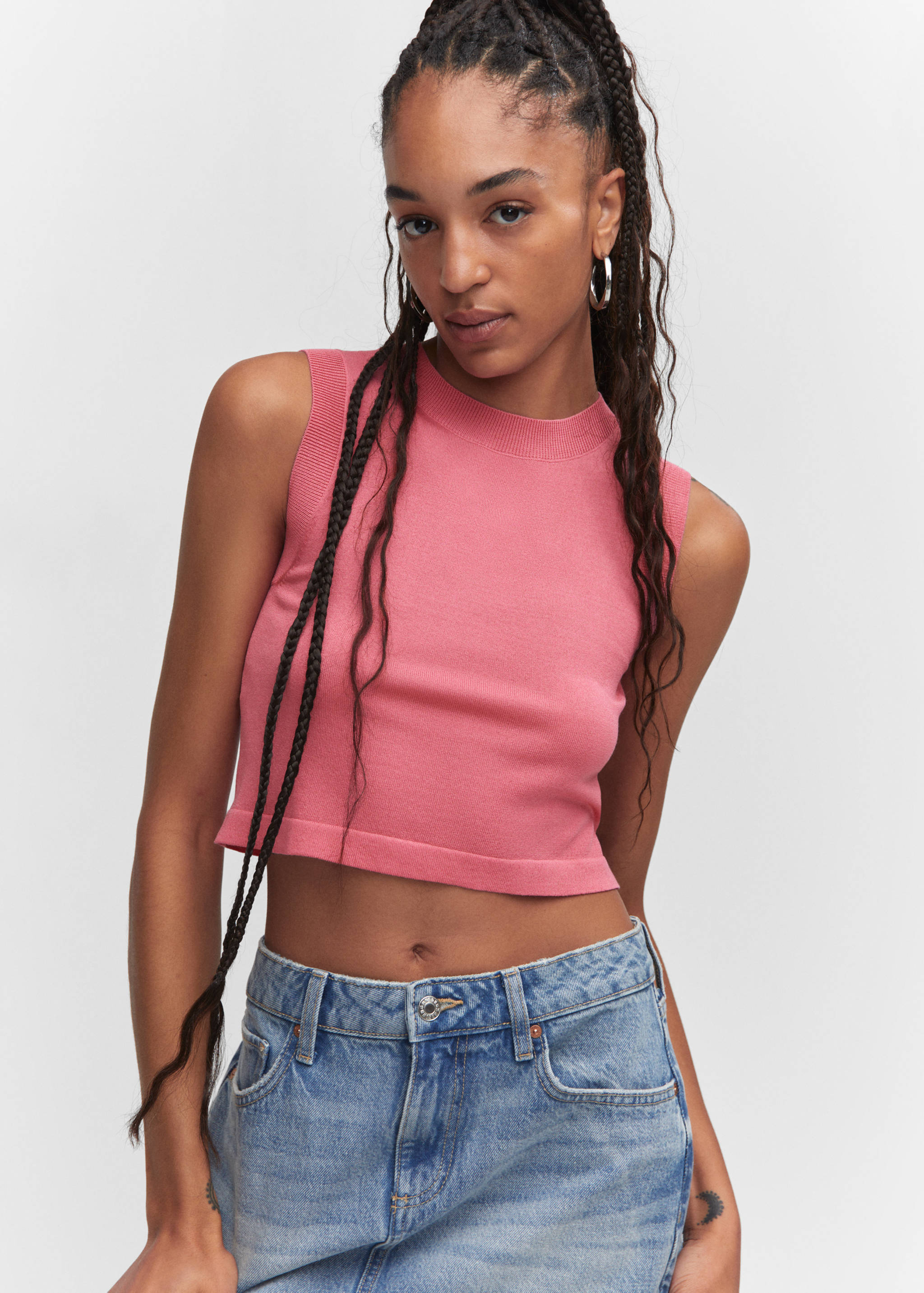 Top crop coll halter - Pla mig