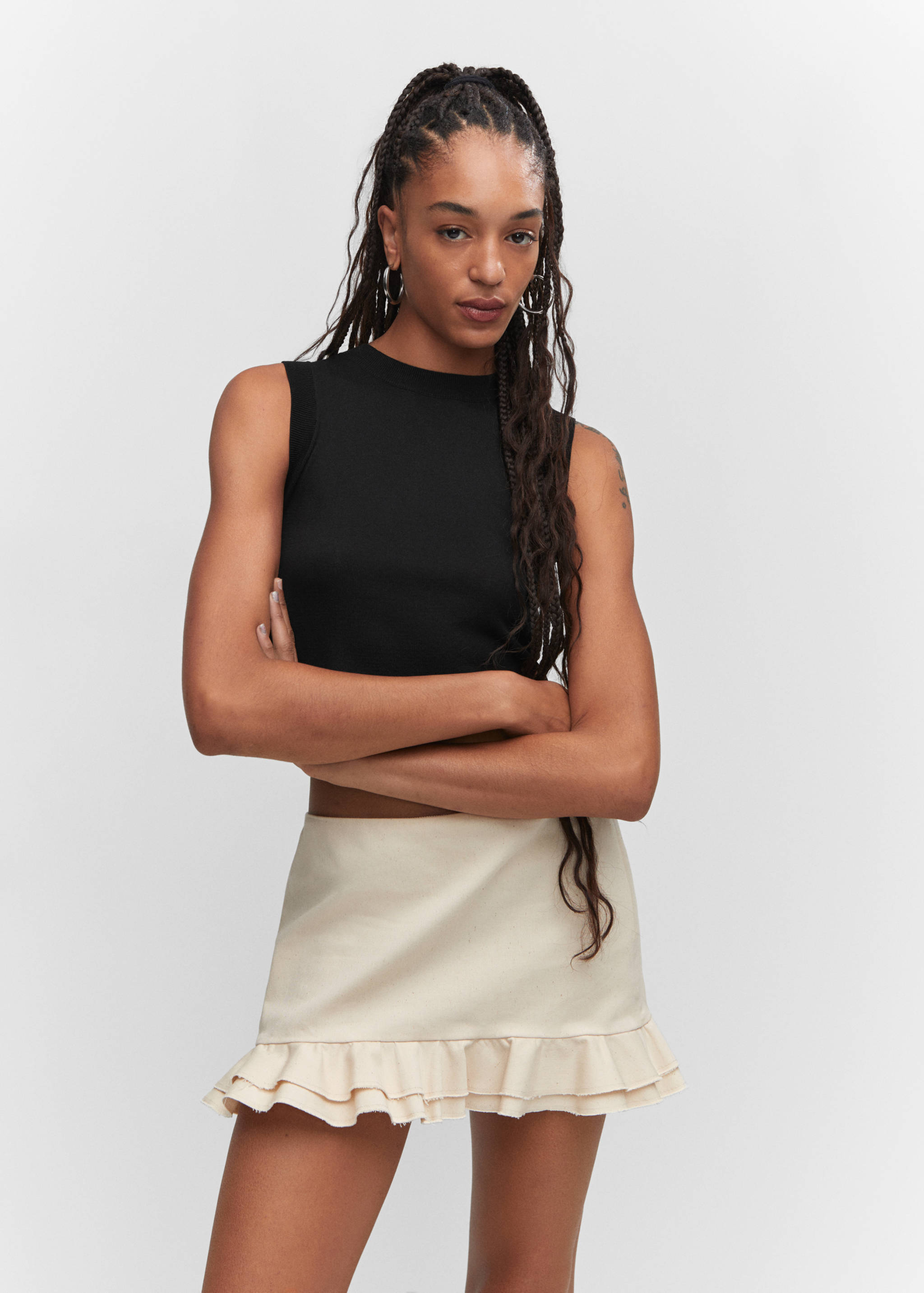 Top crop coll halter - Pla mig