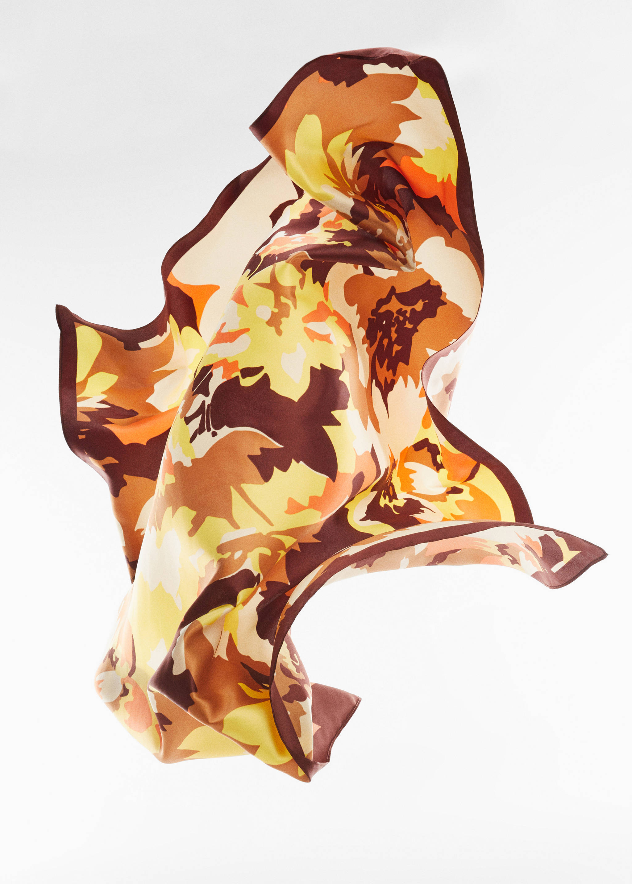 Foulard imprimé à fleurs - Détail de l'article 5