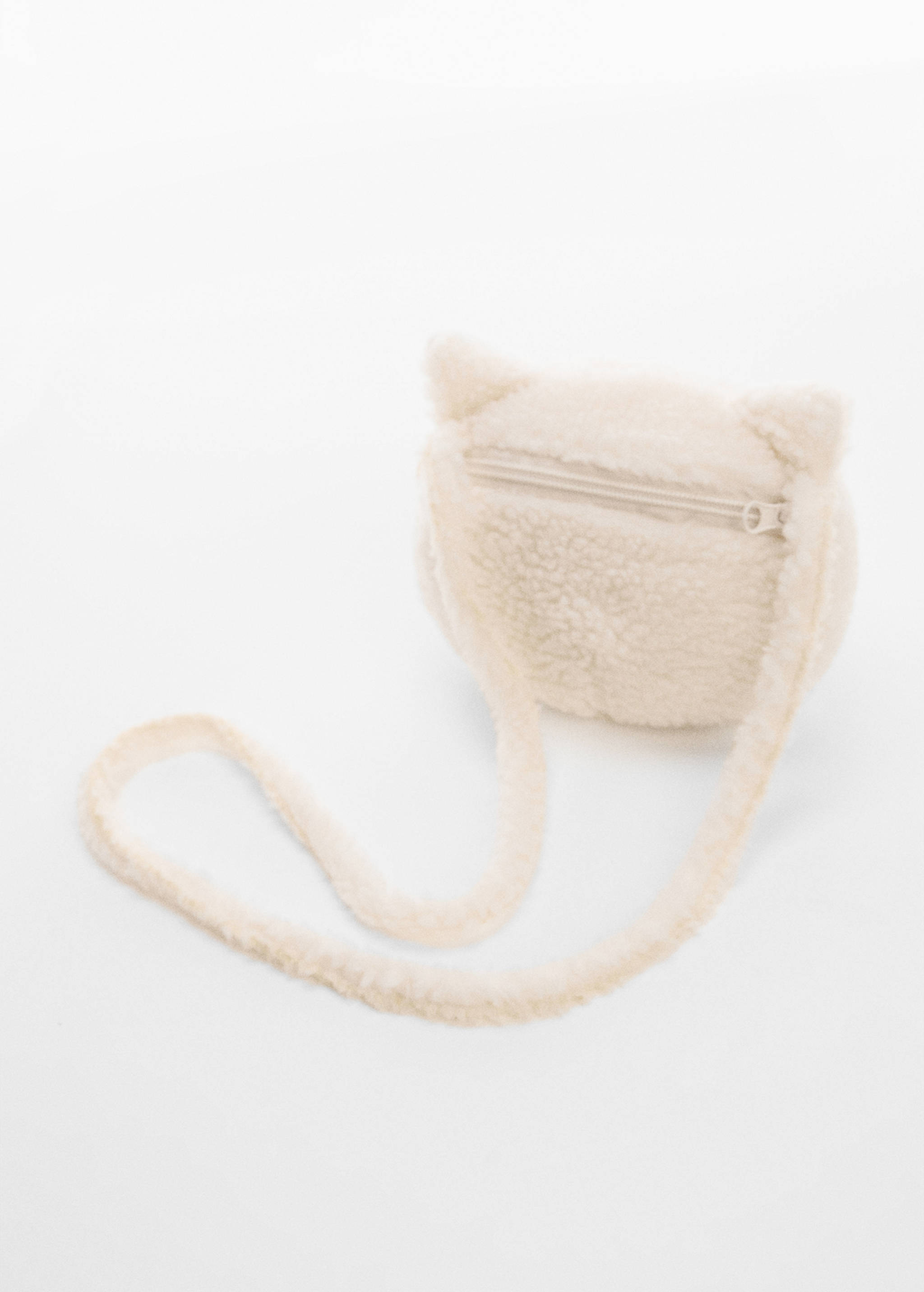 Shearling kitten bag - Medium plane