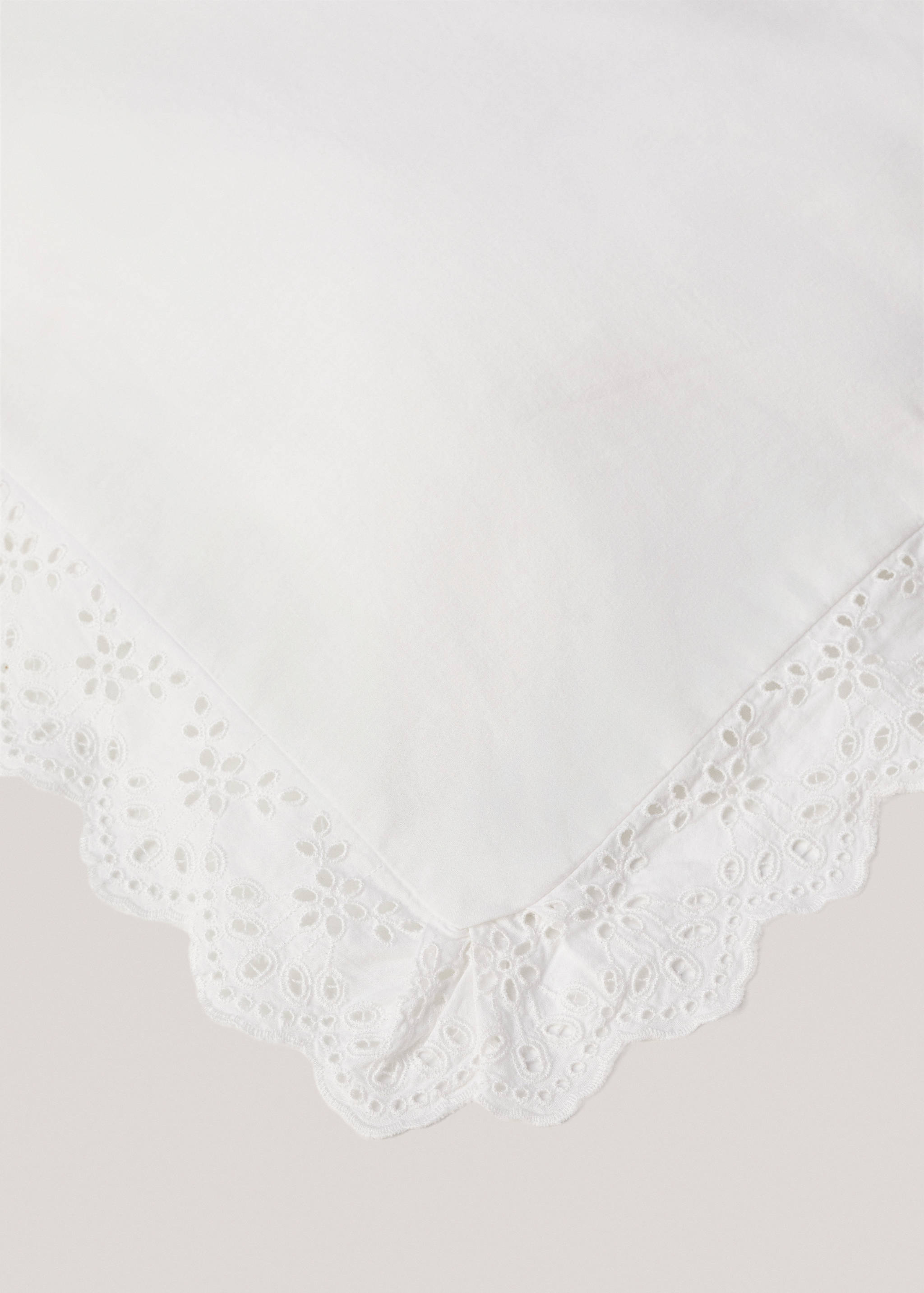 Housse de couette brodée volant Lit 135/140 cm - Détail de l'article 1