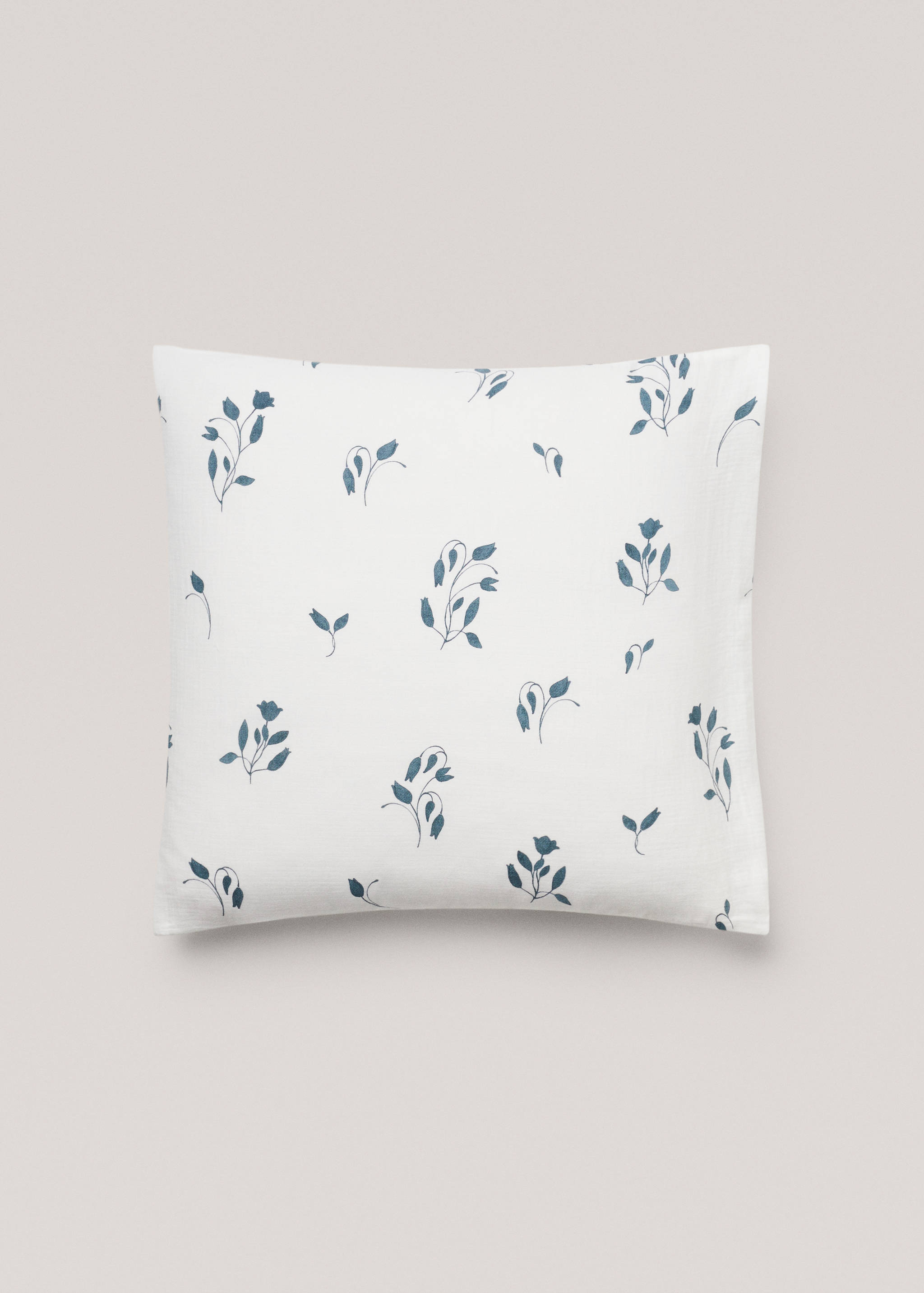 Taie d'oreiller en imprimé fleuri 60x60 cm (Lot de 2) - Article sans modèle