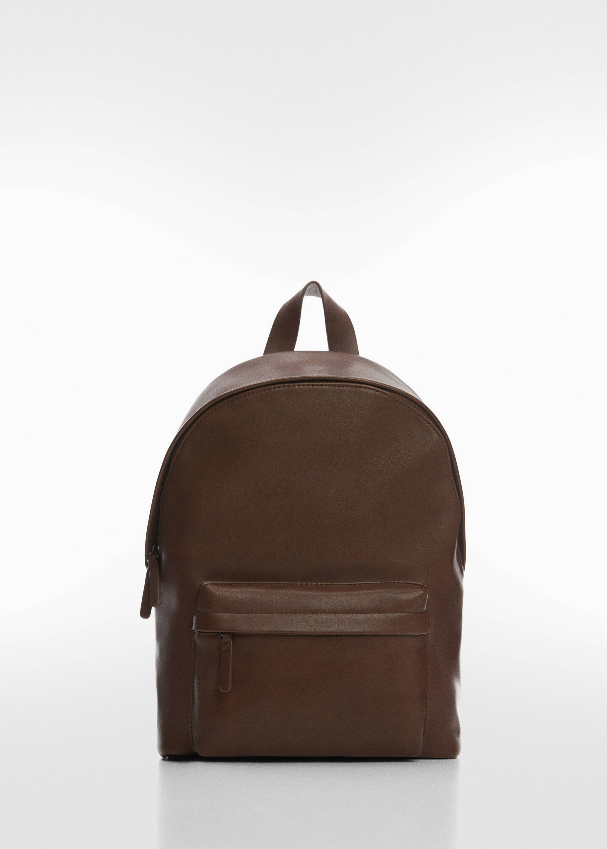 Recycled leather backpack - Article without model