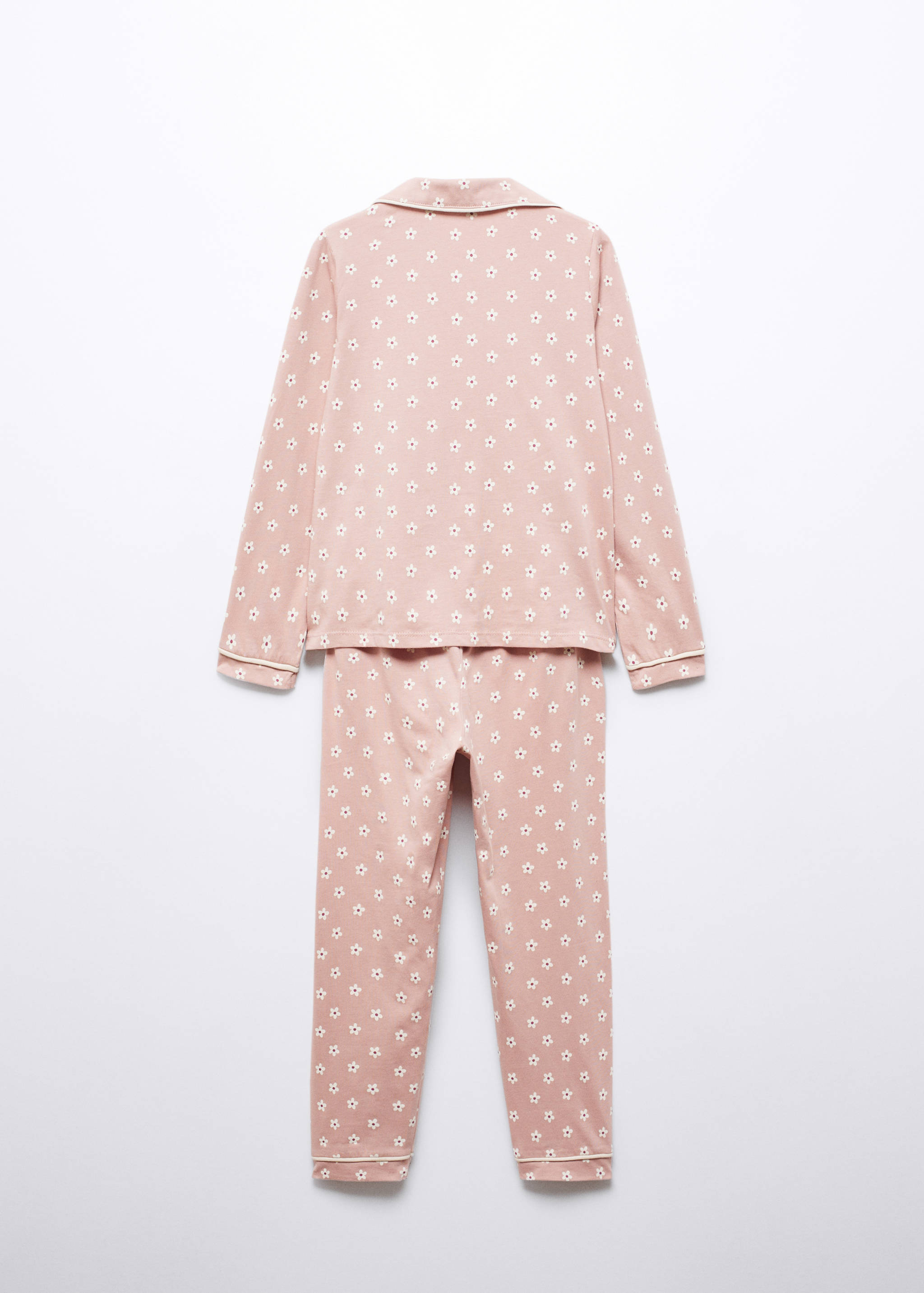 Pyjama long imprimé - Verso de l’article