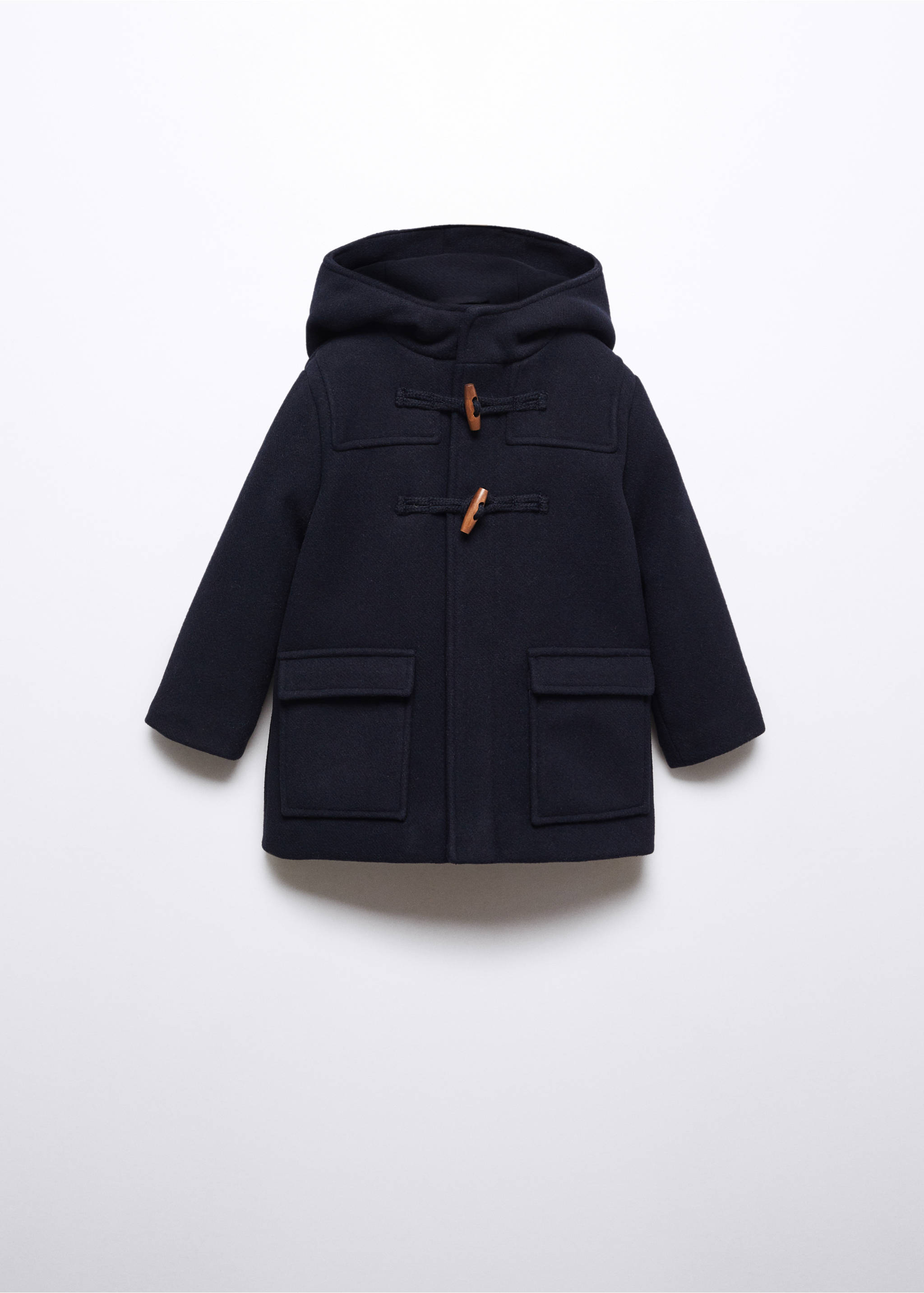 Jas met capuchon - Artikel zonder model, Marineblauw. Ref: 57034413-00.