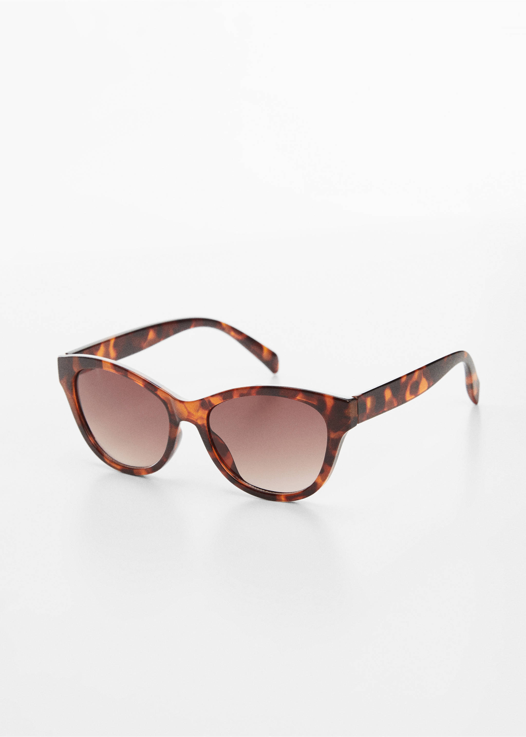 Zonnebril met acetaat montuur - Middenvlak, Chocoladebruin. Ref: 57034414-00.