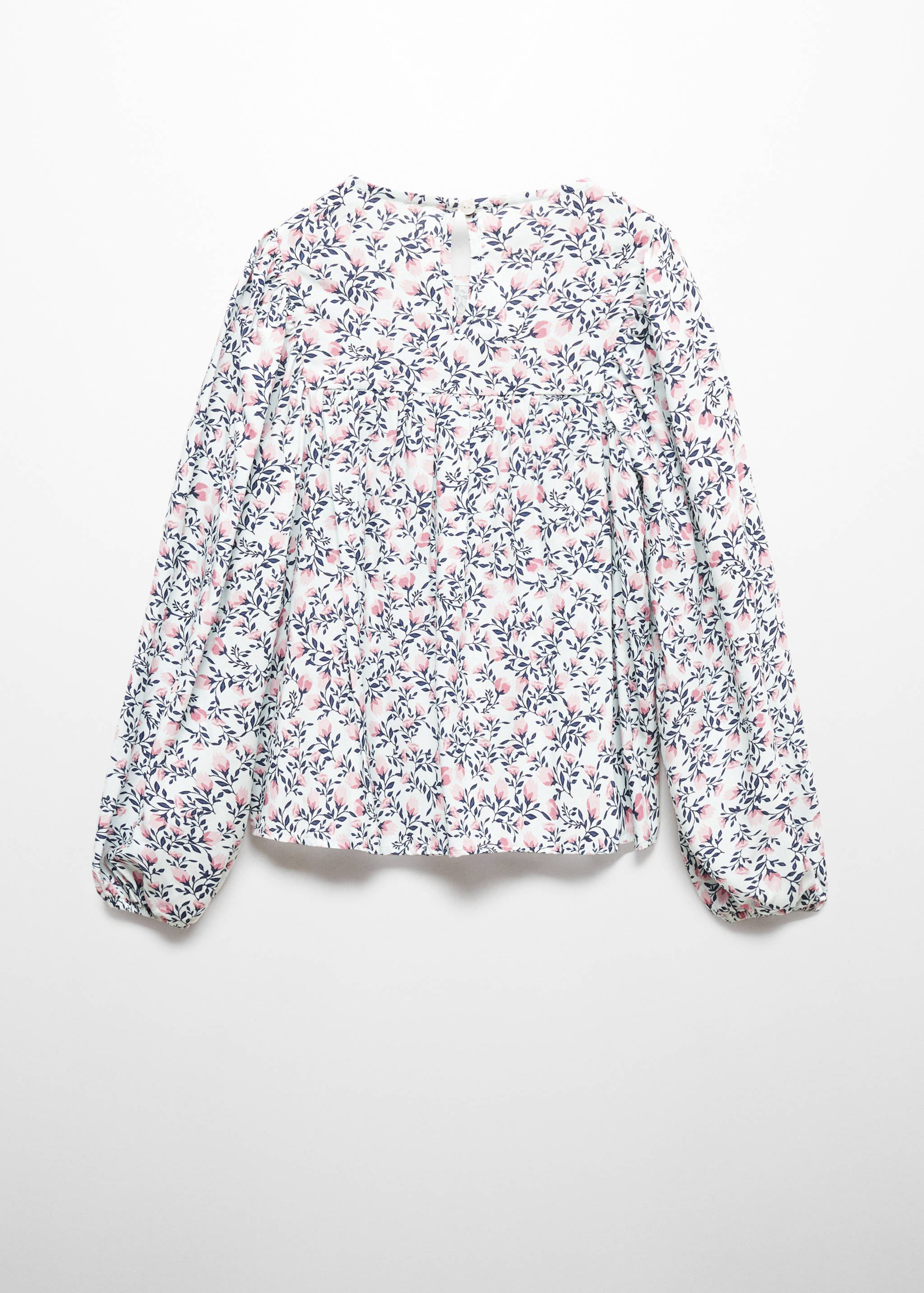 Printed blouse - Reverse of the article