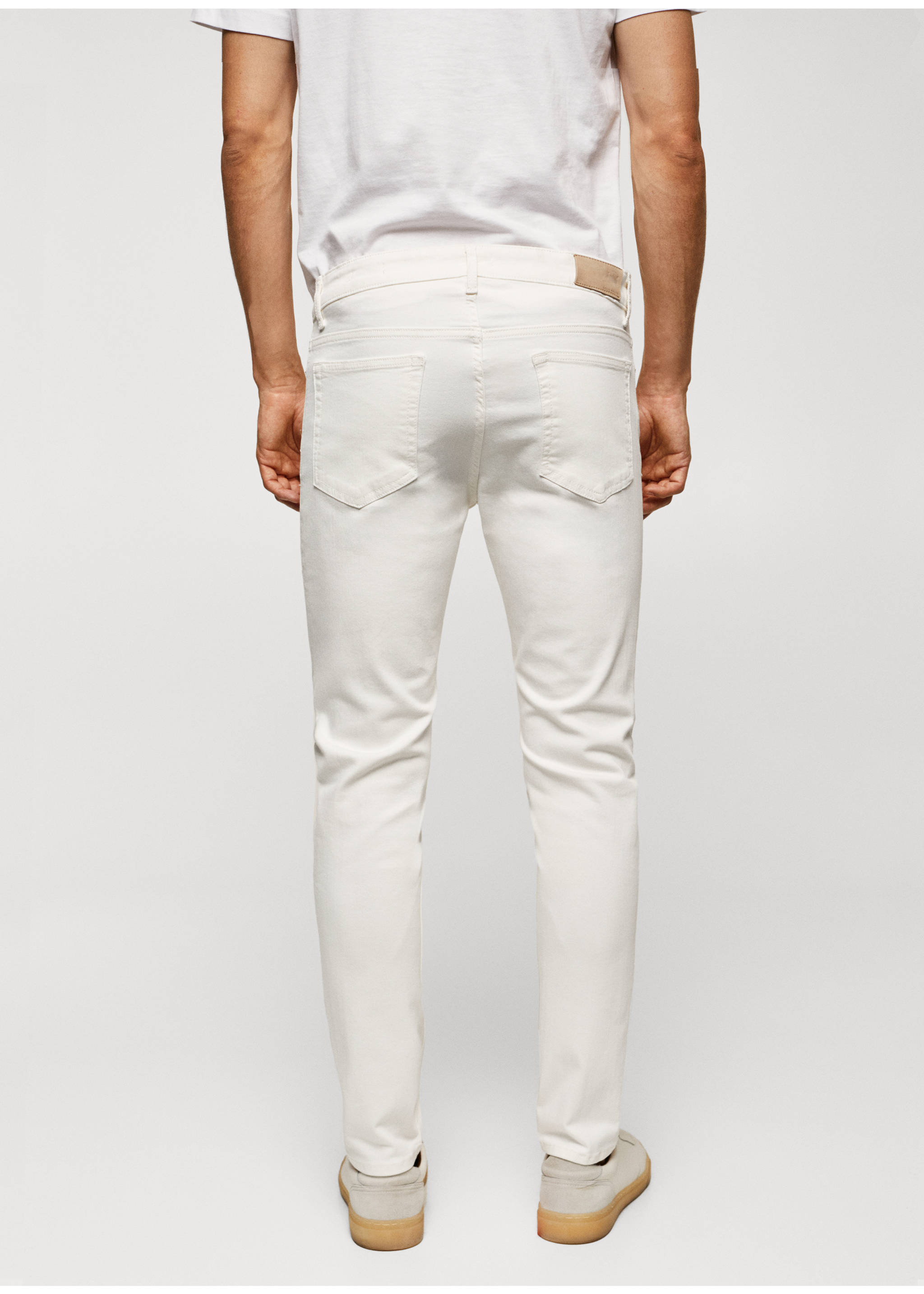 Jeans Patrick slim fit Ultra Soft Touch - Reverso del artículo, Blanco roto. Ref: 57034422-00.