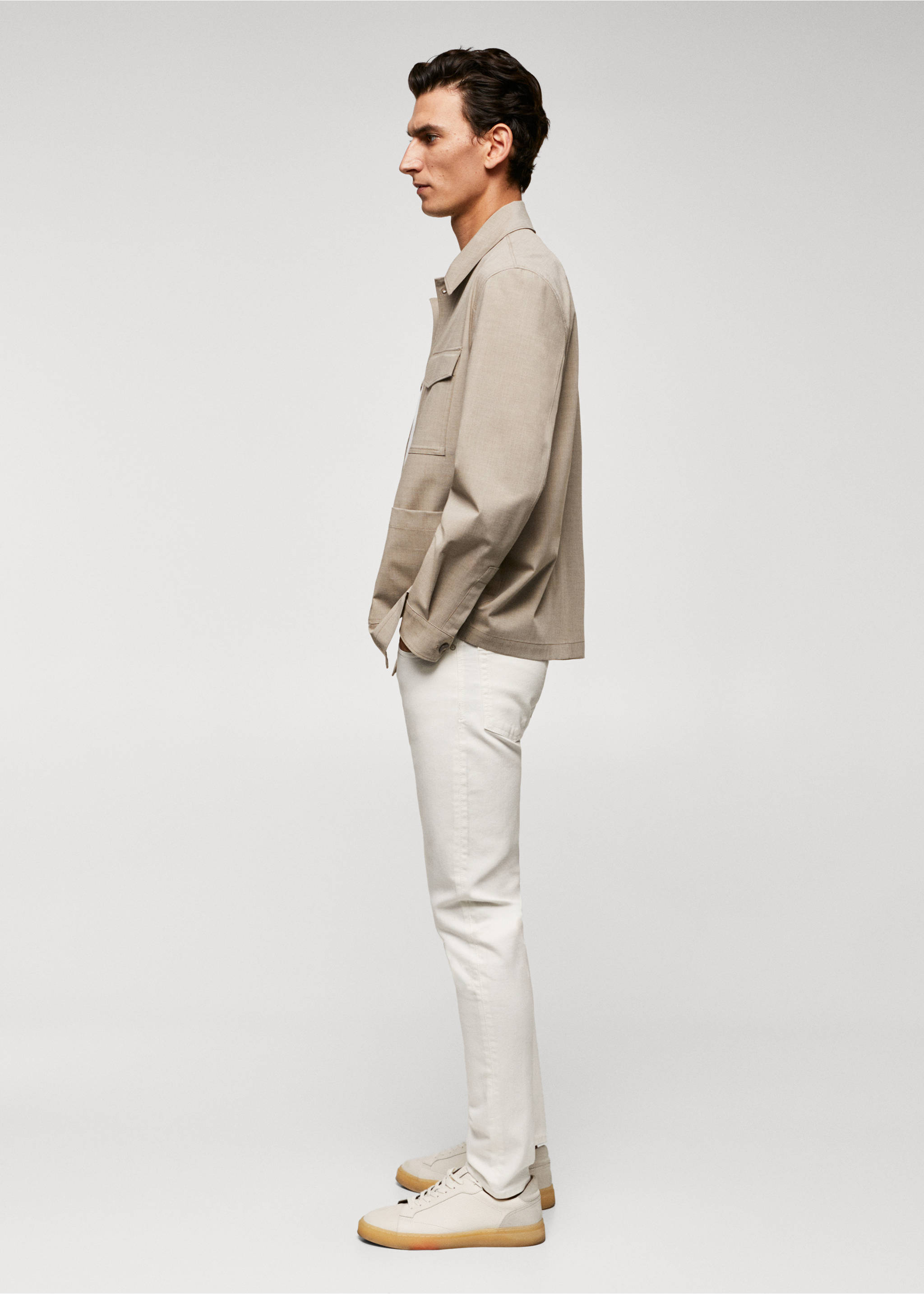 Jeans Patrick slim fit Ultra Soft Touch - Detalle del artículo 2, Blanco roto. Ref: 57034422-00.