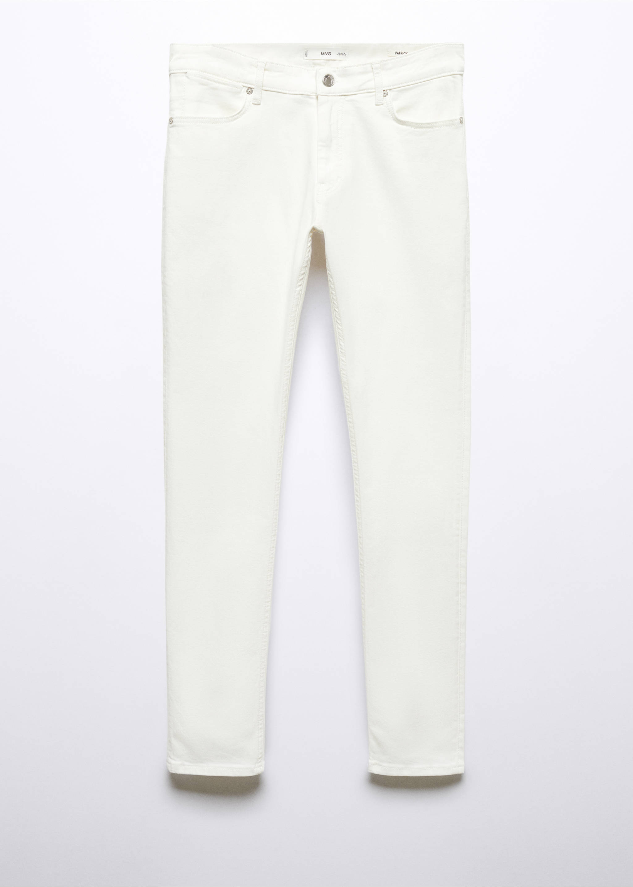 Jeans Patrick slim fit Ultra Soft Touch - Artículo sin modelo, Blanco roto. Ref: 57034422-00.