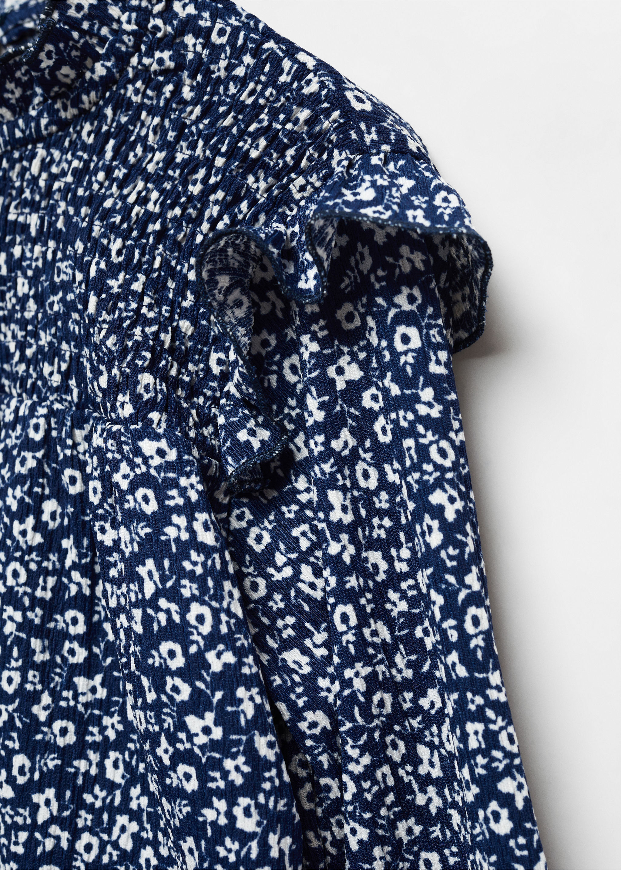 Floral print ruffle t-shirt - Details of the article 8