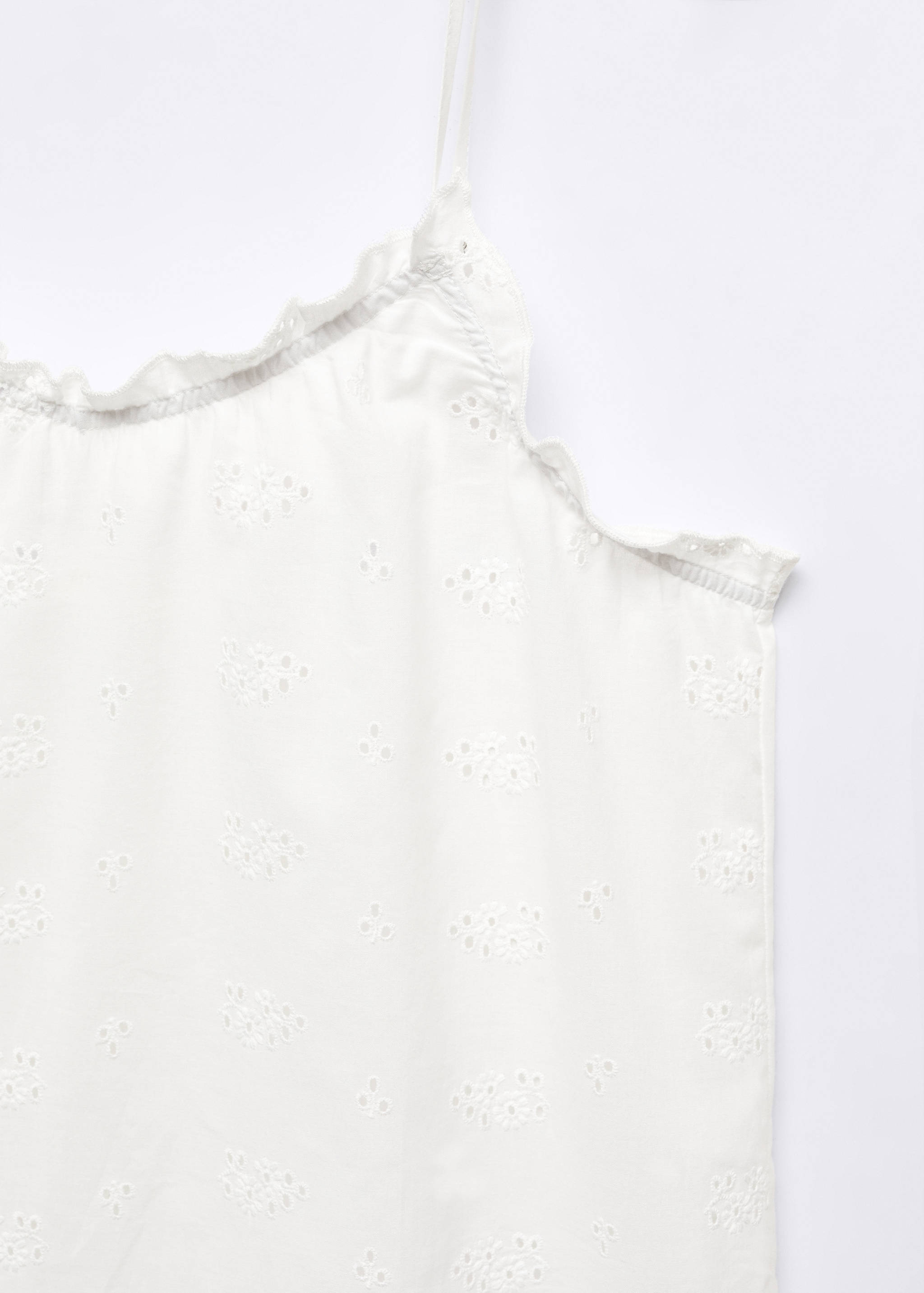 Floral embroidered nightgown - Details of the article 8