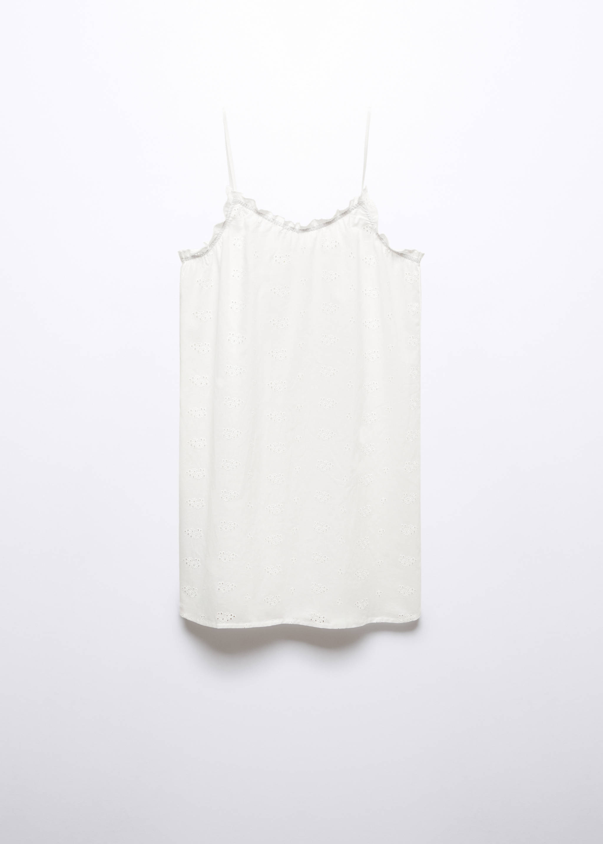 Floral embroidered nightgown - Article without model
