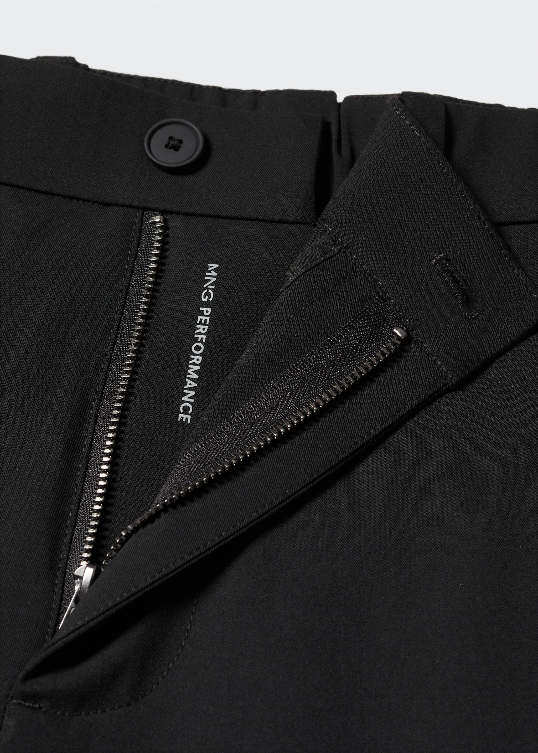 Slim fit stretch trousers - Details of the article 8