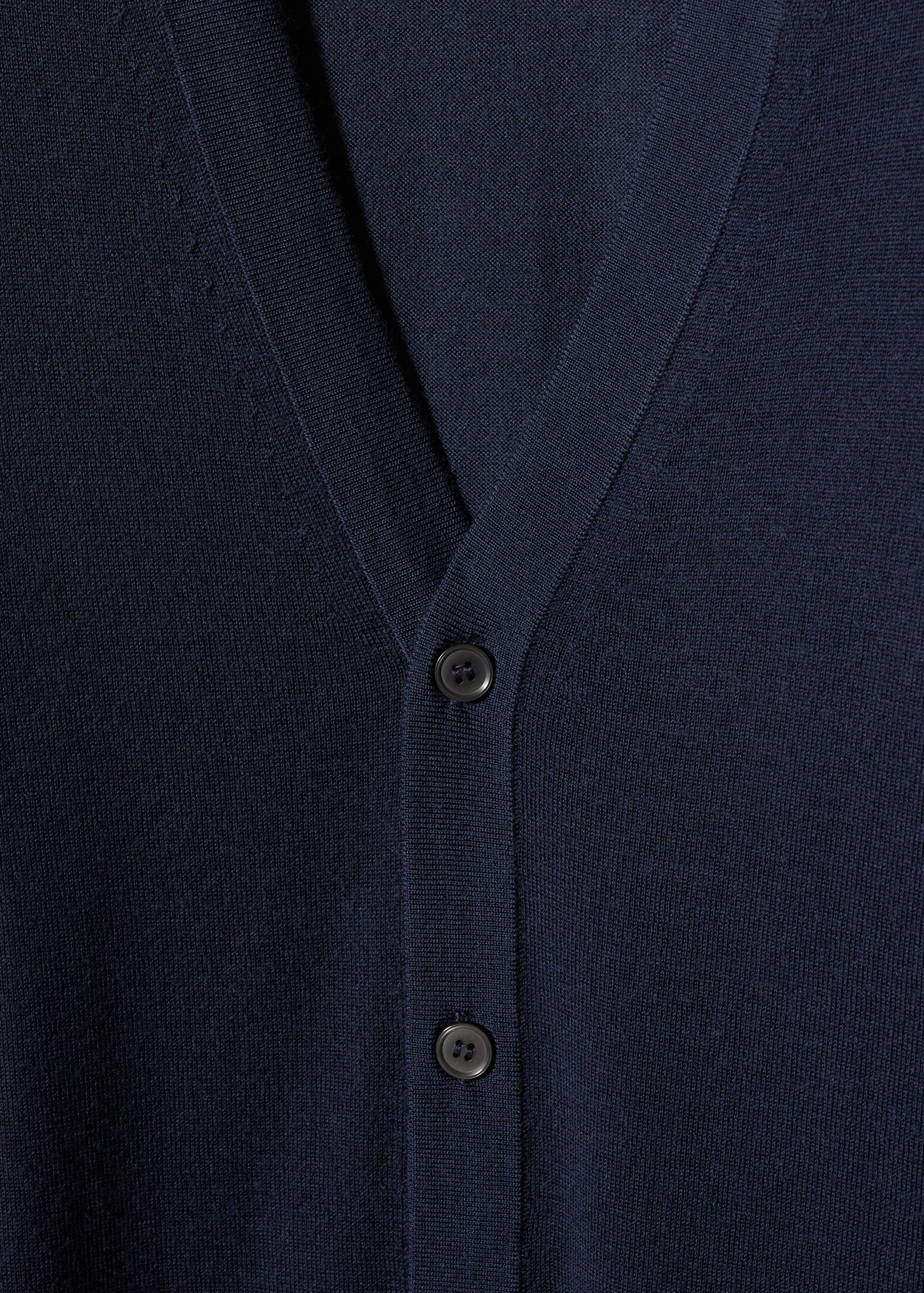 Cardigan aus 100 % Merinowolle - Detail des Artikels 8